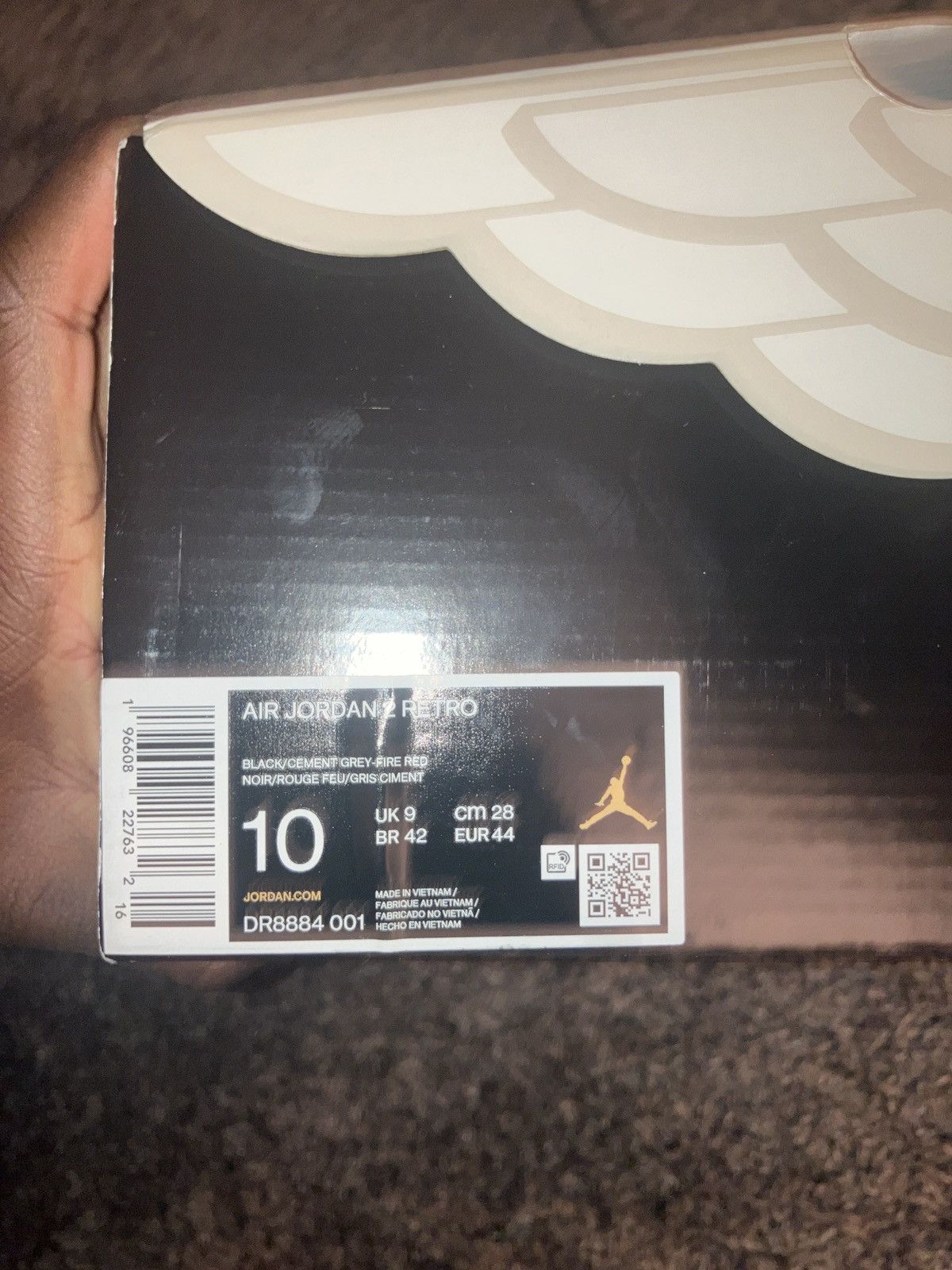Jordan Brand Black cement Jordan 2s Size US 10 / EU 43 - 5 Thumbnail