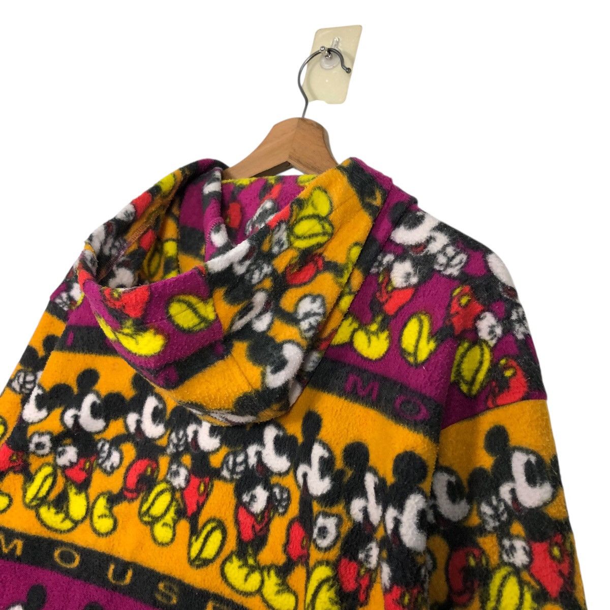 Japanese Brand 📌Vintage Mickey Mouse Zipper Fleece Jackey Navajo Design Size US S / EU 44-46 / 1 - 11 Thumbnail