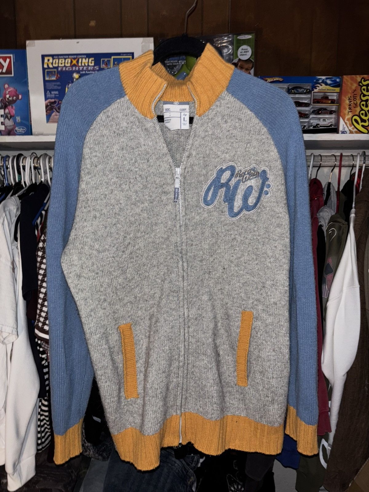 Rocawear Rocawear Knitted Sweater Size US L / EU 52-54 / 3 - 1 Thumbnail
