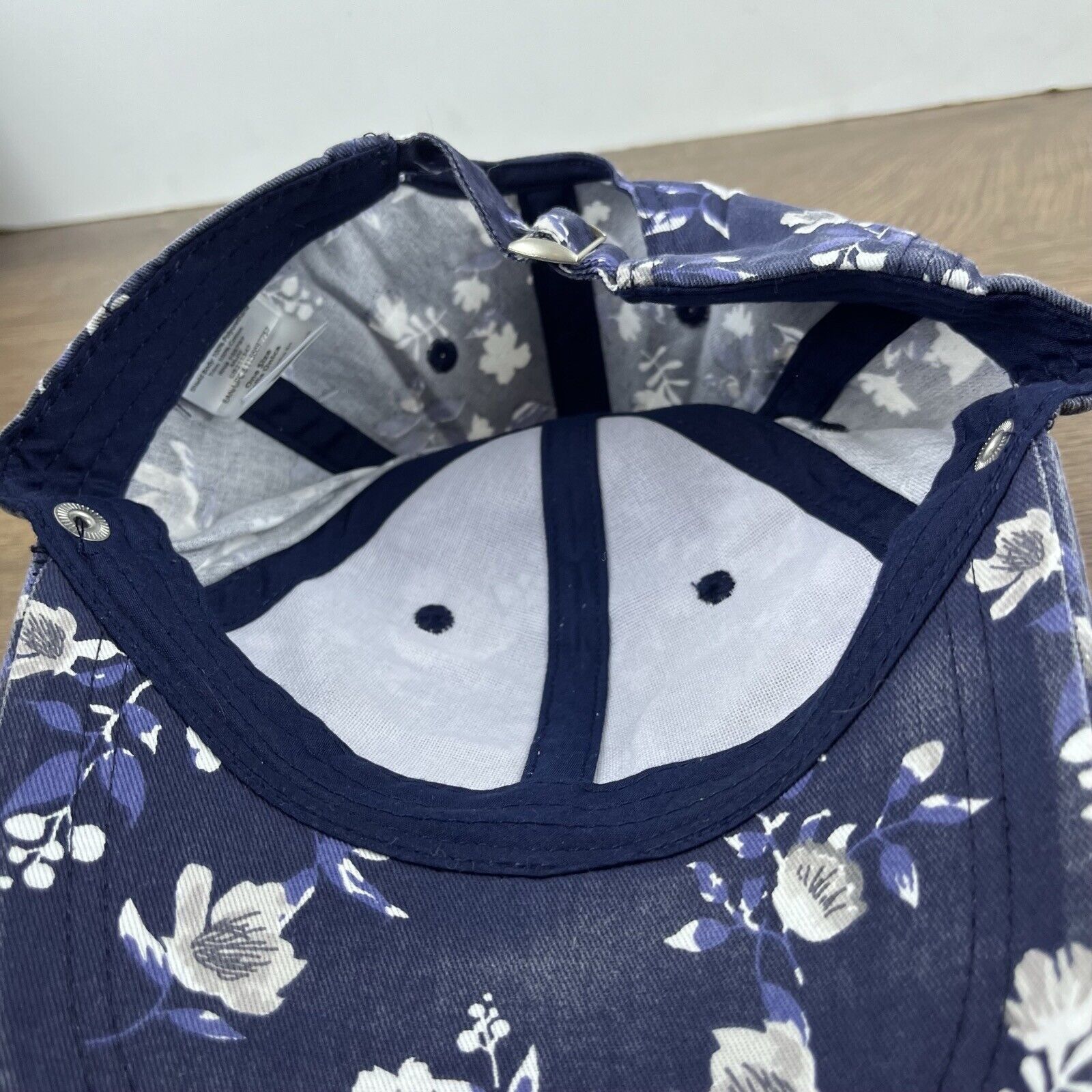 Other Flower Hat Flower Baseball Hat Blue Adjustable Hat Blue Adul Size ONE SIZE - 14 Thumbnail