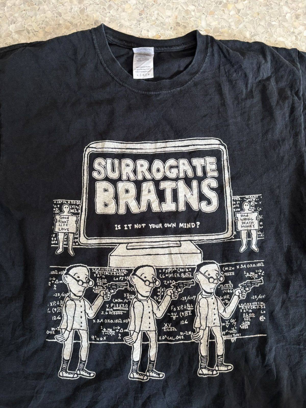 Band Tees vintage Surrogate Brains 2000s Size US L / EU 52-54 / 3 - 3 Thumbnail