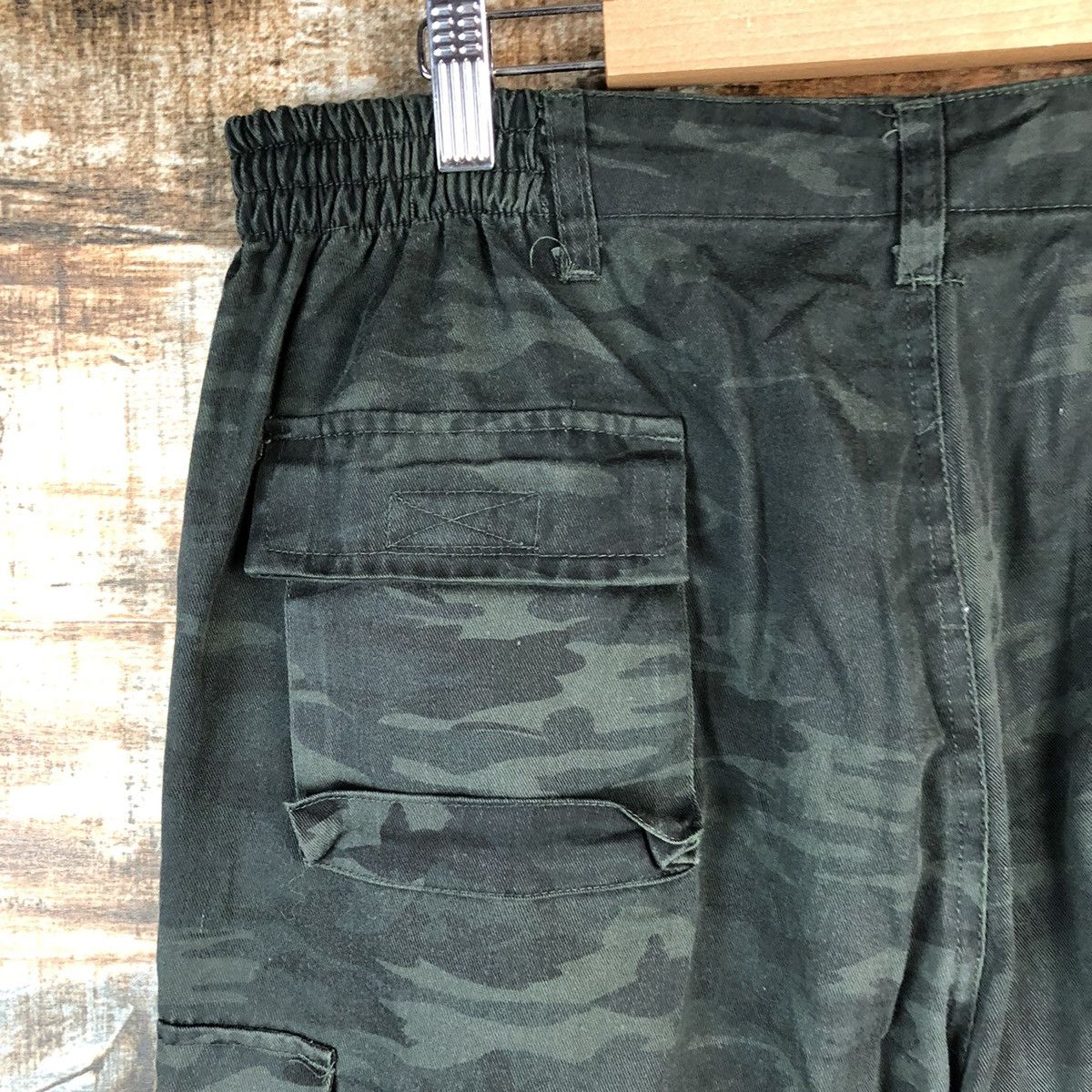 Japanese Brand Fevatis camo utility tactical Cargo Multipocket Pants #A2431 Size US 32 / EU 48 - 15 Thumbnail