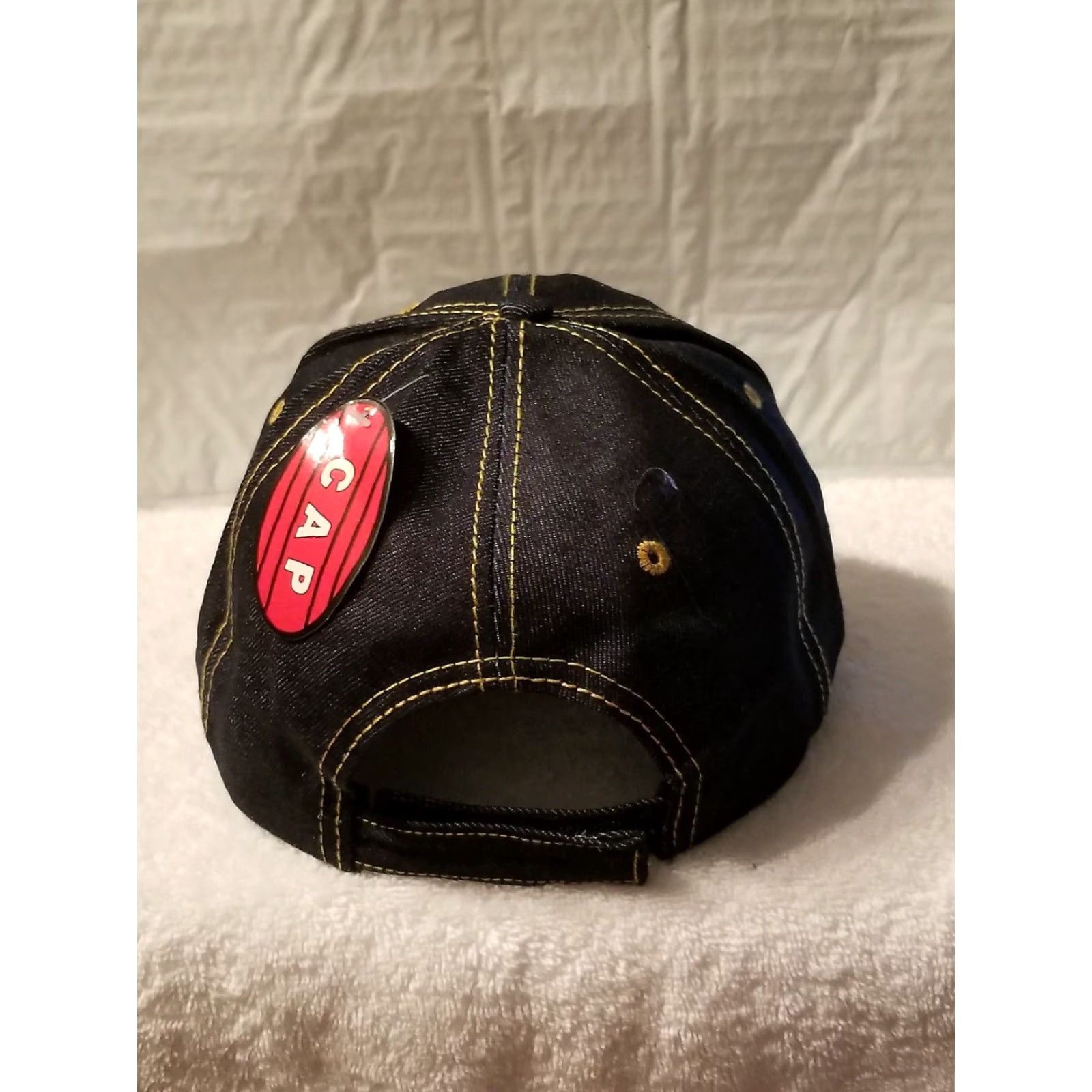 Vintage VINTAGE Cali Mexico Baseball Cap Men Adjustable Black Adult Size ONE SIZE - 2 Thumbnail