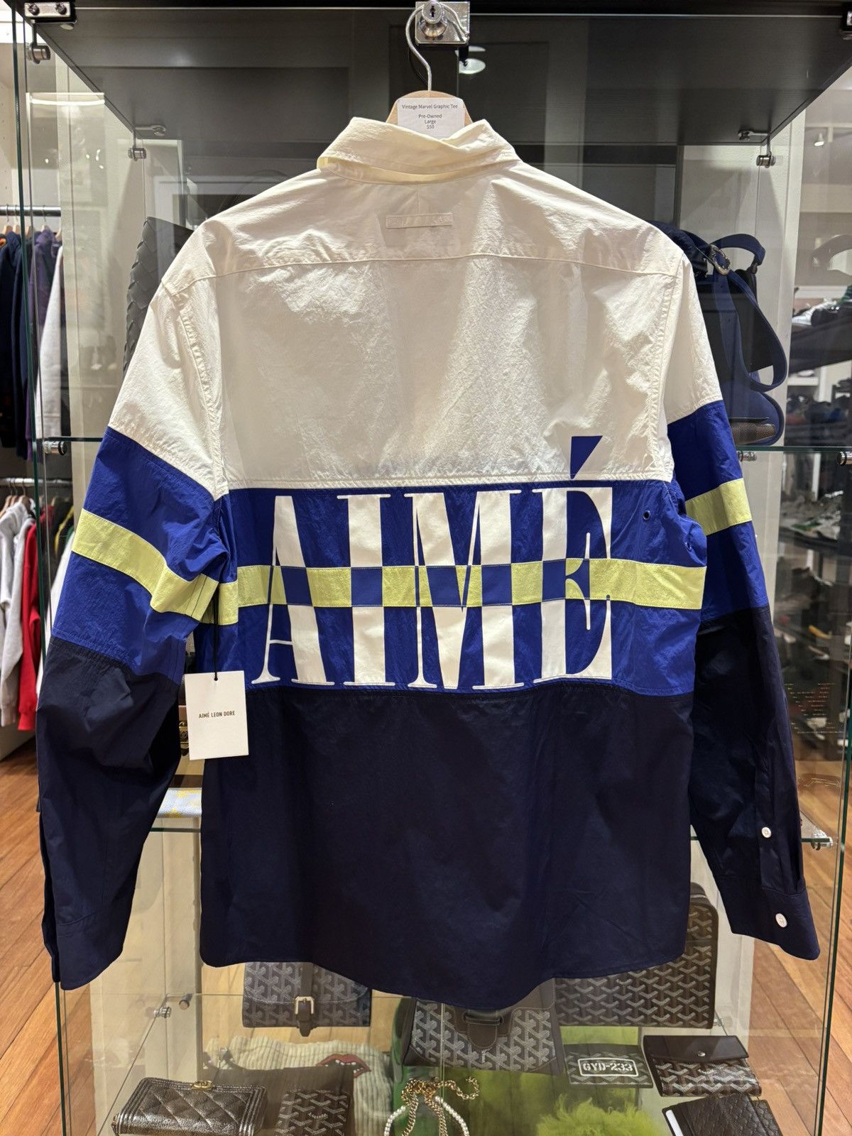 Aime Leon Dore Aime Leon Dore Color Block Button Up Shirt Size US M / EU 48-50 / 2 - 2 Thumbnail