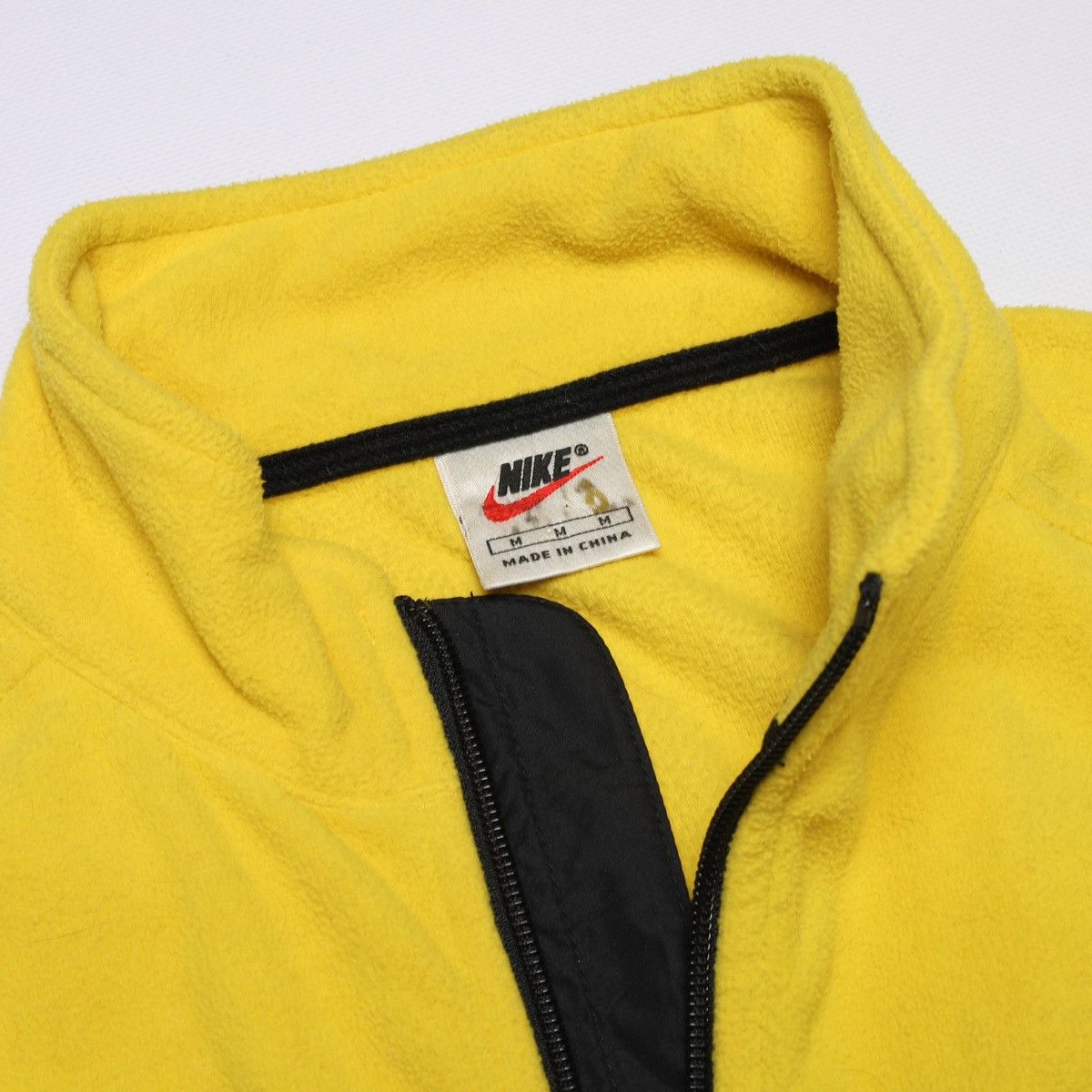 Nike Nike Vintage Yellow Fleece Vest Zip Size US M / EU 48-50 / 2 - 9 Thumbnail