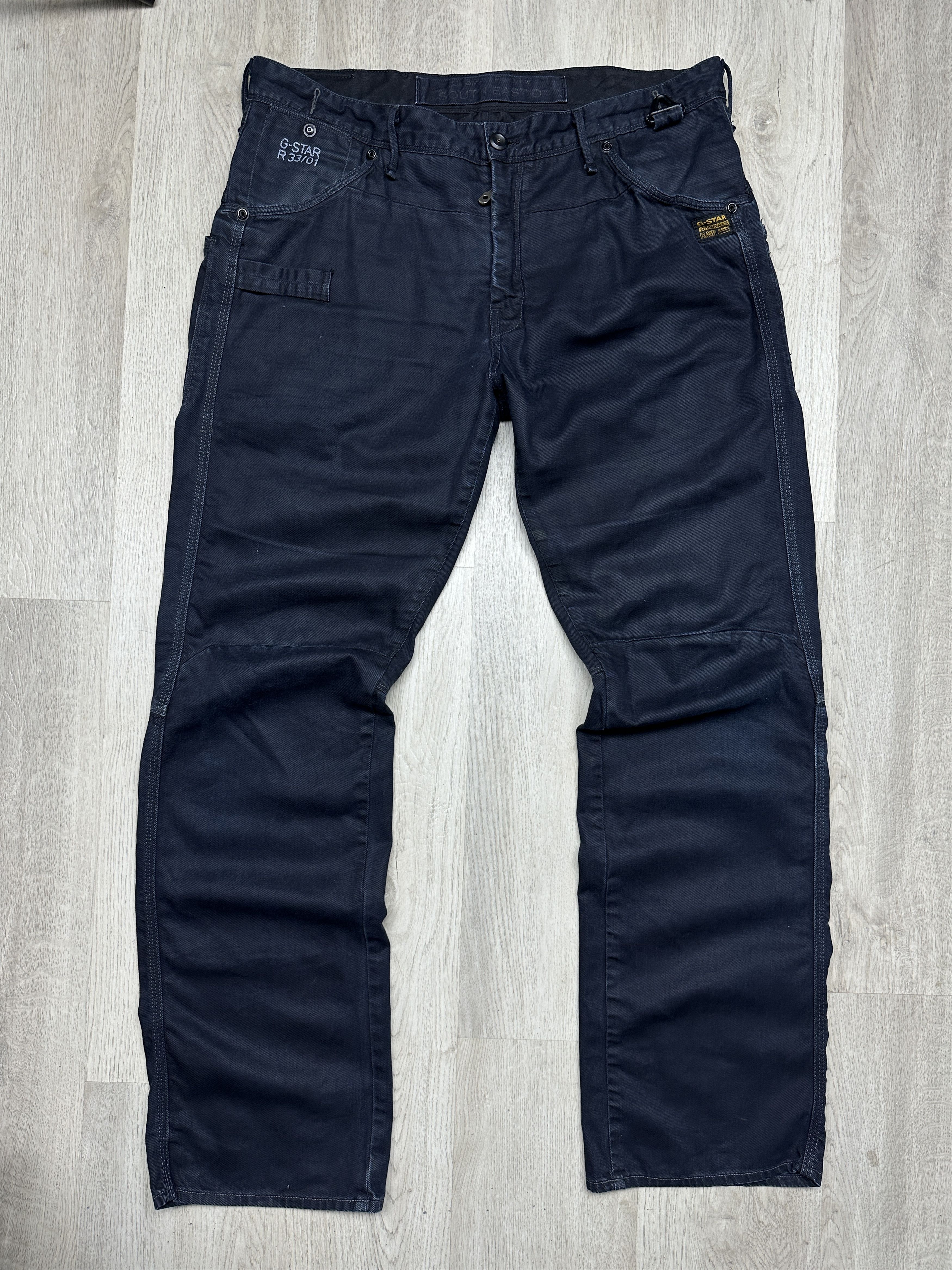 G-Star G Star Raw Jack Loose Tapered Mens Denim Pants Jeans Size US 38 / EU 54 - 7 Thumbnail