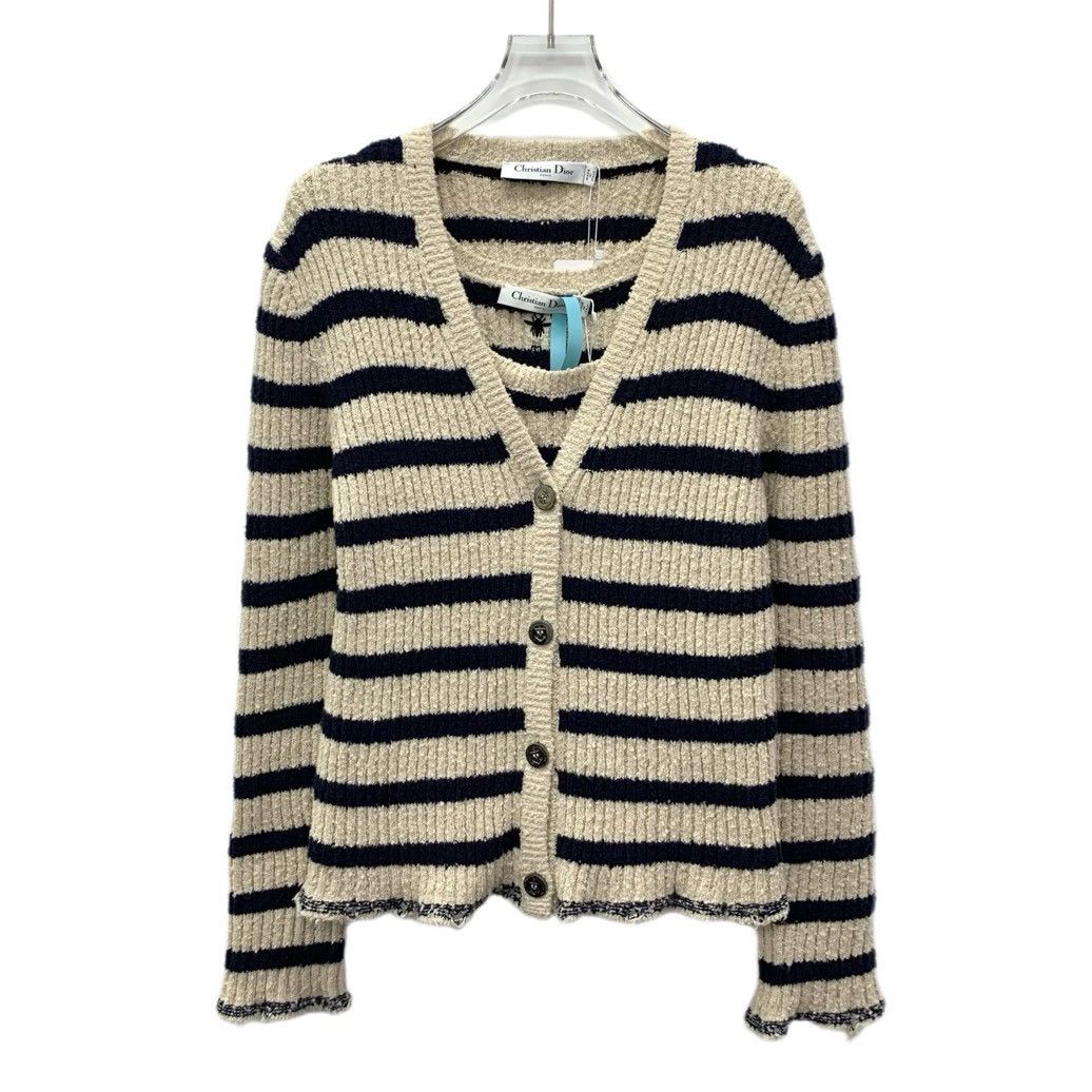 Dior Dior Colorblocked Striped Cotton Two-Piece Knit Size M / US 6-8 / IT 42-44 - 1 Thumbnail