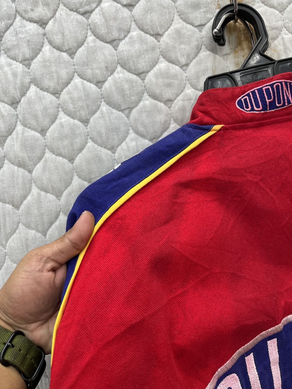 Jeff Hamilton 🔥🔥🔥STEALS JEFF HAMILTON NASCAR JACKET Size US L / EU 52-54 / 3 - 19 Thumbnail