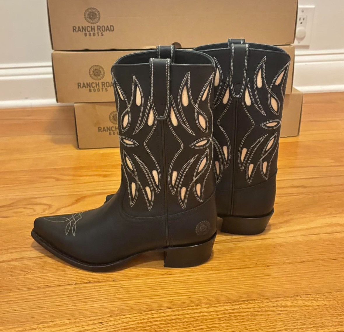 Double D Ranch Ranch Road Sagebrush Cowboy Boots - 7 Size US 7 / IT 37 - 1 Thumbnail