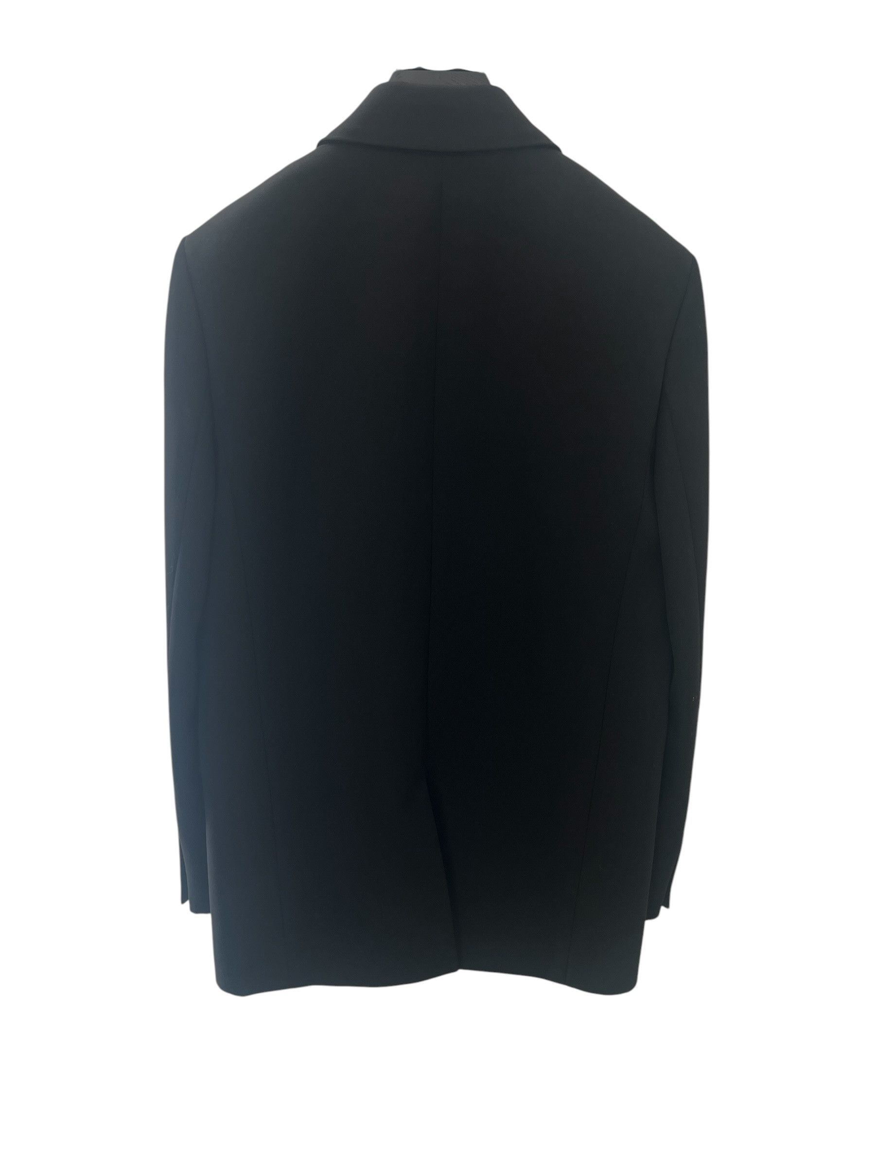 Saint Laurent Paris Saint laurent Long tailored coat in black fine wool Size 54R - 2 Thumbnail