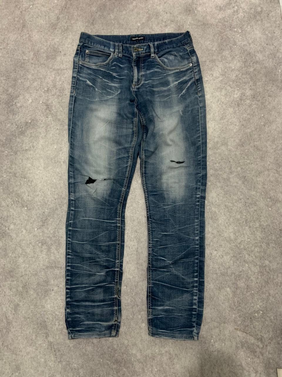 semanticdesign Semantic Desaign Distressed Denim Jeans Size US 31 - 1 Thumbnail