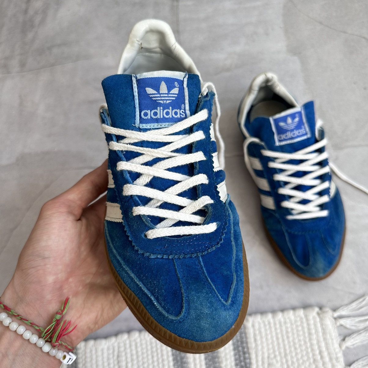 Adidas RARE 80s Adidas Handball Spezial Vintage Sneakers Size US 6.5 / EU 39-40 - 4 Thumbnail