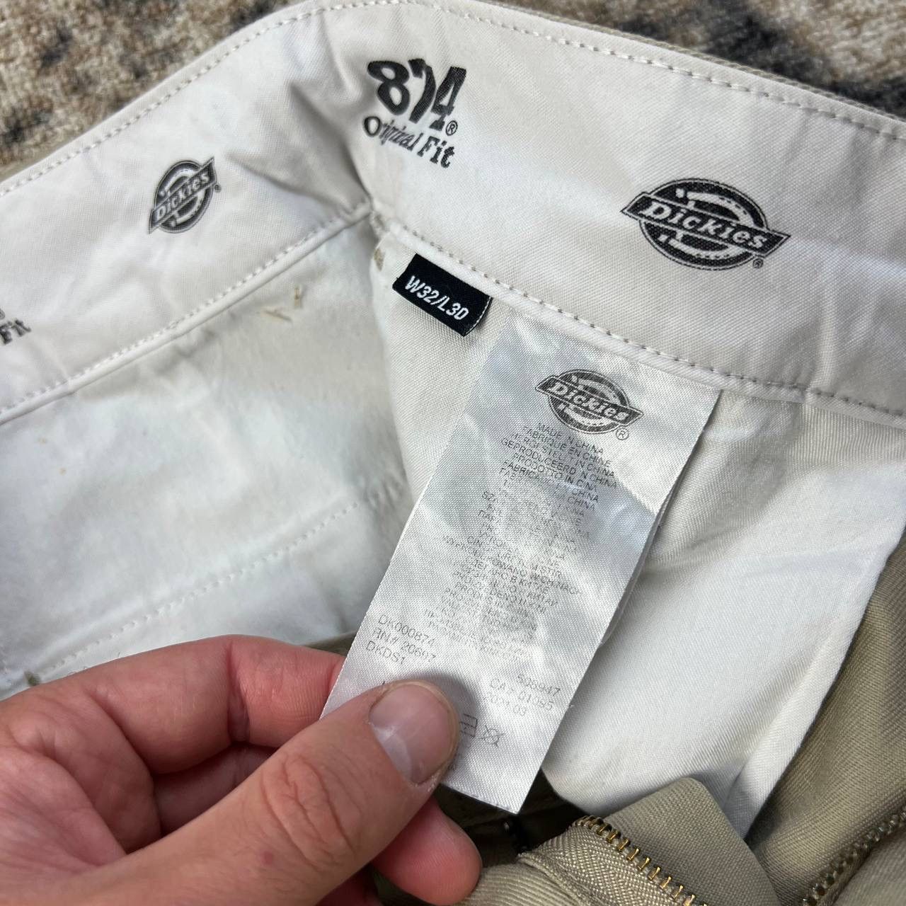 Dickies Dickies 874 Tab Logo Vintage Y2K Chino Pants Size US 32 / EU 48 - 8 Thumbnail