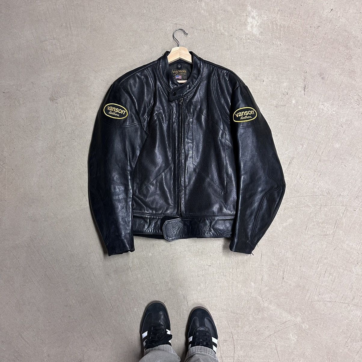 Archival Clothing × Leather Jacket × Vanson Leathers Vanson