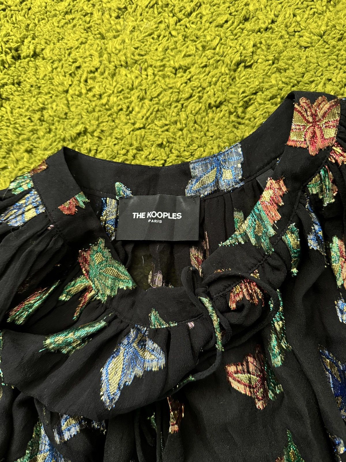 Designer × The Kooples The Kooples avant garde silk dress Size S / US 4 / IT 40 - 6 Thumbnail