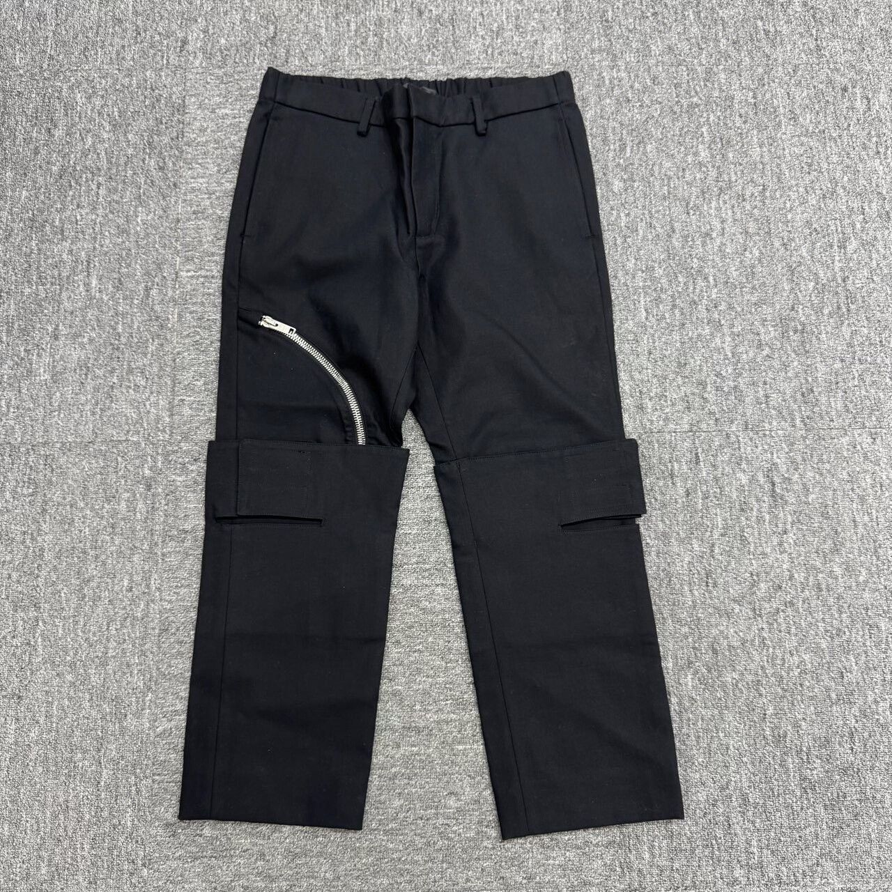 Givenchy Givenchy Layered Casual Pants in Black Size US 40 / EU 56 - 1 Thumbnail