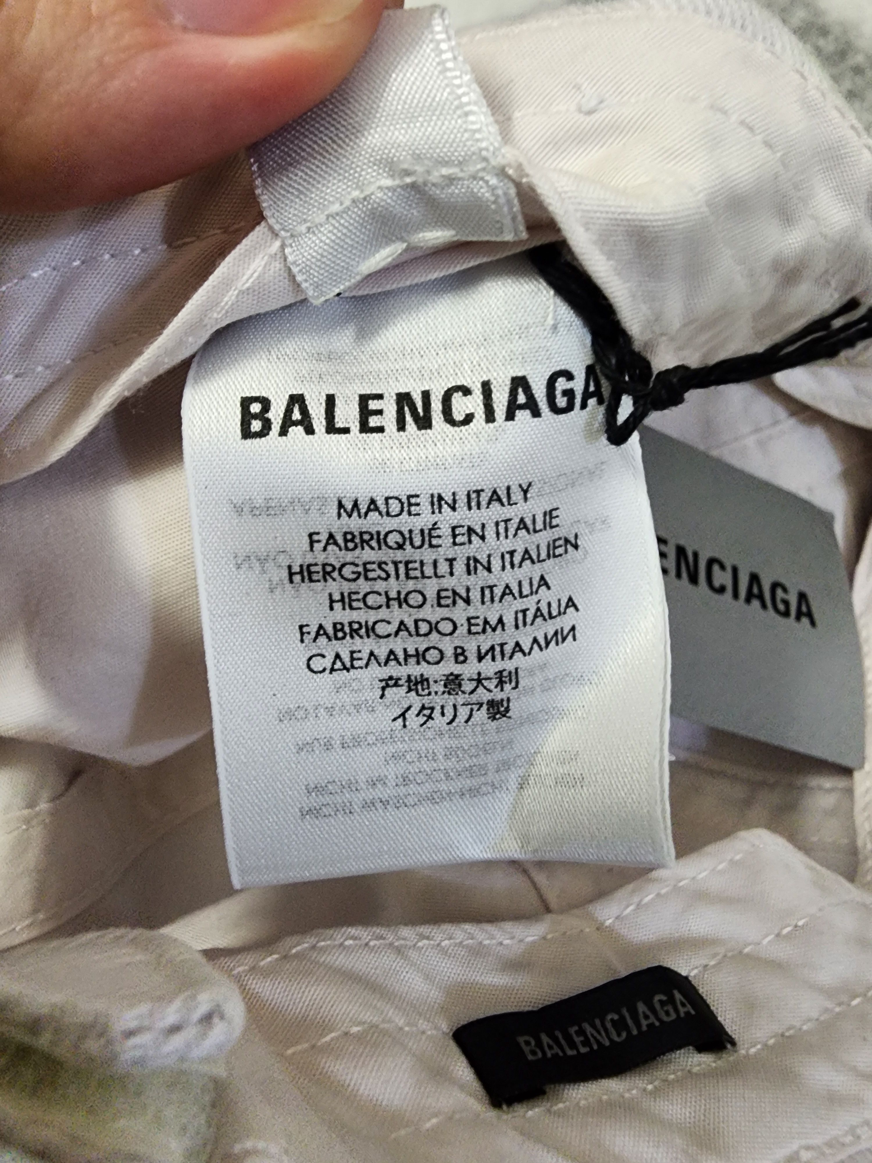 Balenciaga Gaffer Logo Cap Size ONE SIZE - 12 Thumbnail
