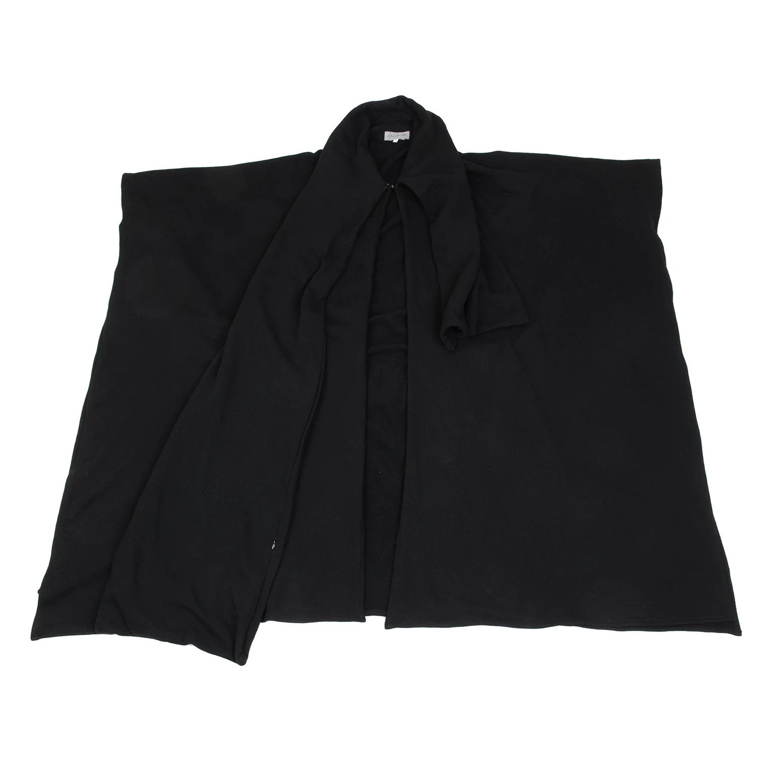 Yohji Yamamoto Yohji Yamamoto Cotton Sweat Mant Coat Black 3 Size US L / EU 52-54 / 3 - 2 Thumbnail