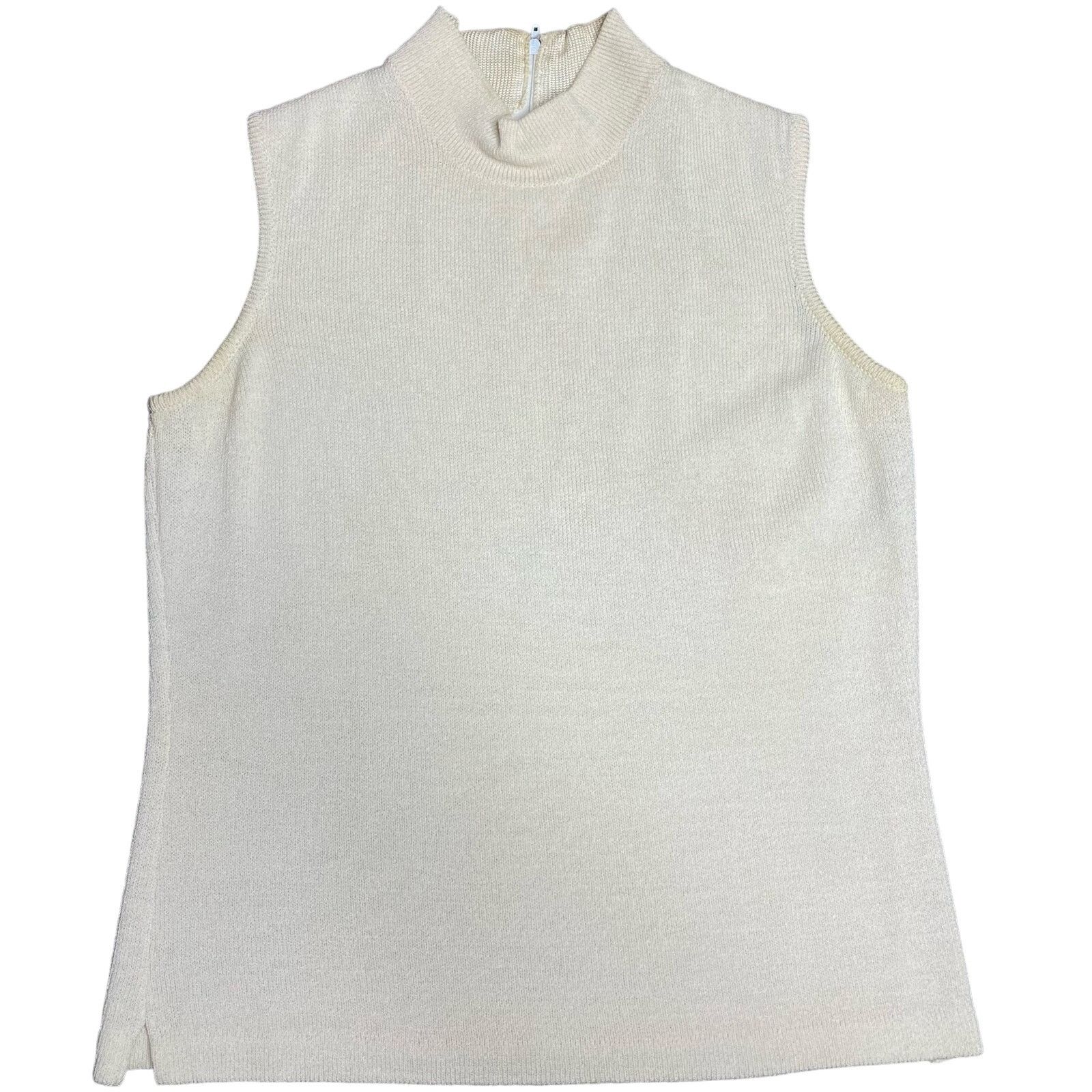 St. John ST JOHN Knit Mock Neck Tank Size S / US 4 / IT 40 - 7 Thumbnail
