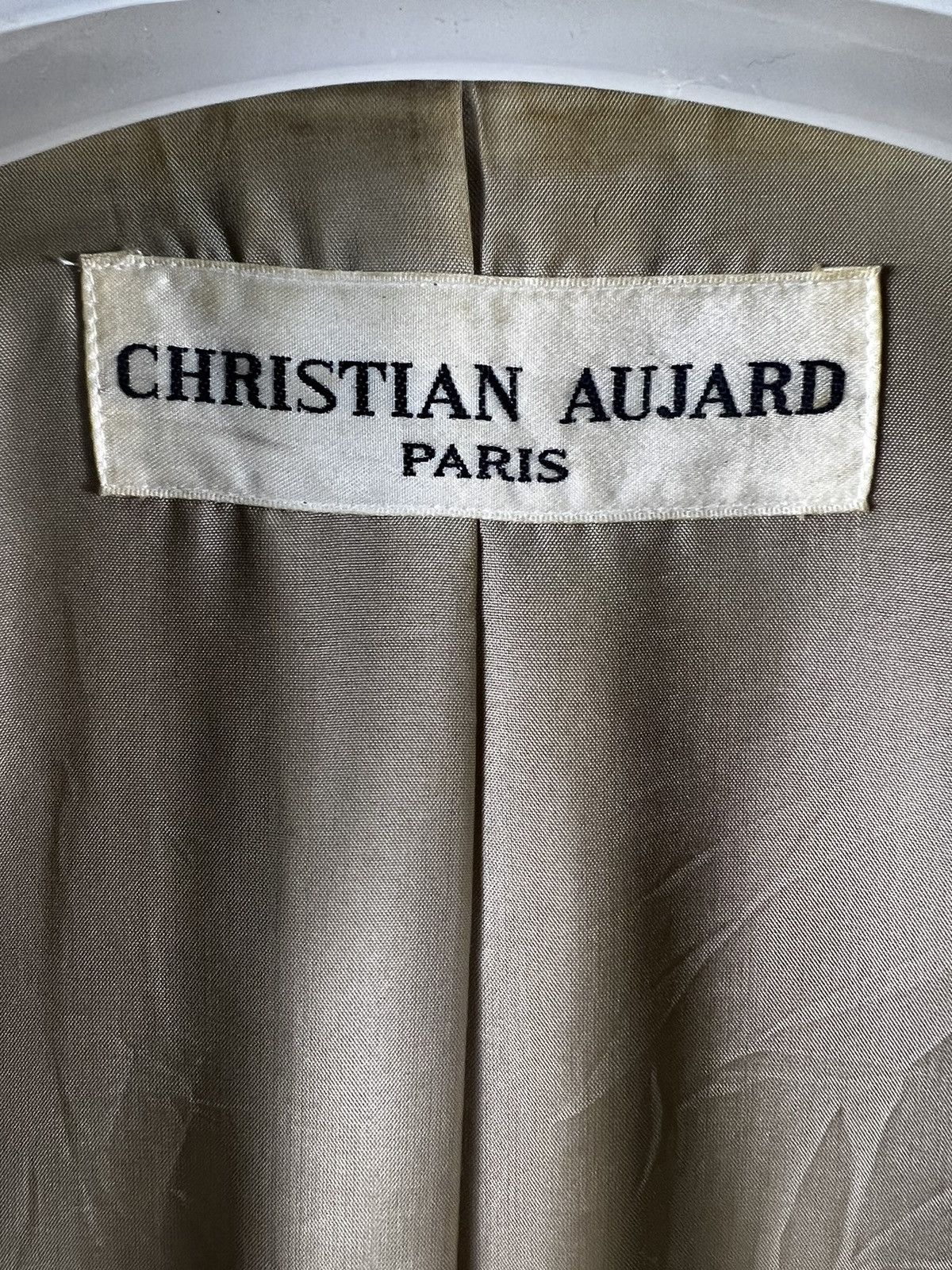 Vintage 🔥Christian Aujard Wool Cashmere Size M / US 6-8 / IT 42-44 - 5 Thumbnail