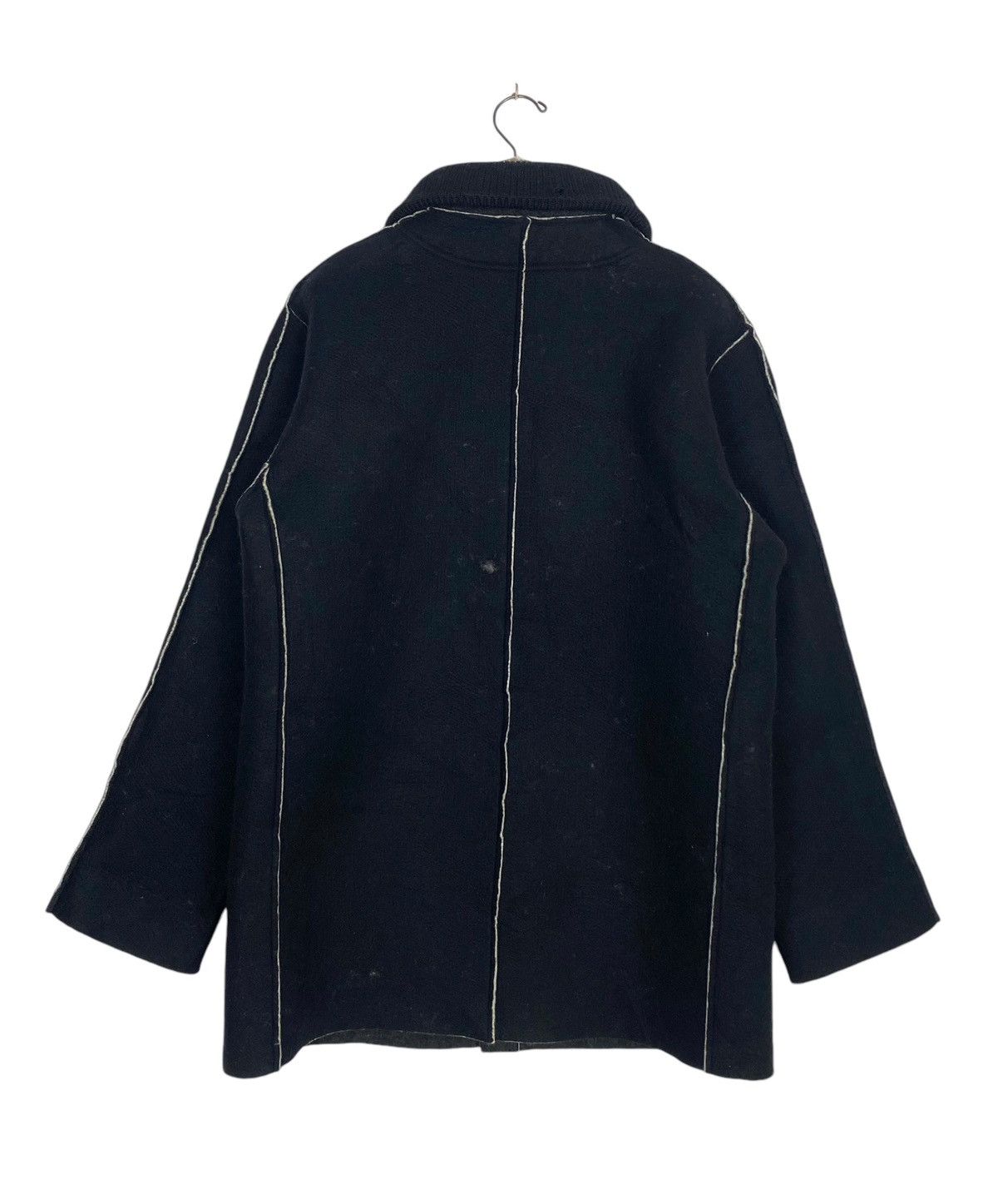 Number (N)ine Vtg 90’s NUMBER (N)INE Wool Coat Blue Tag Made in Japan Size US M / EU 48-50 / 2 - 8 Thumbnail