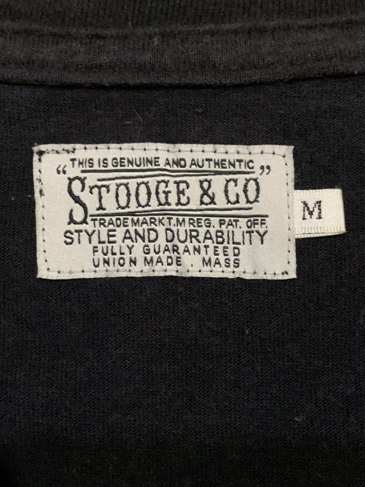 If Six Was Nine × Japanese Brand Vintage Stooge & Co Punk Skull Tshirt Size US M / EU 48-50 / 2 - 4 Thumbnail