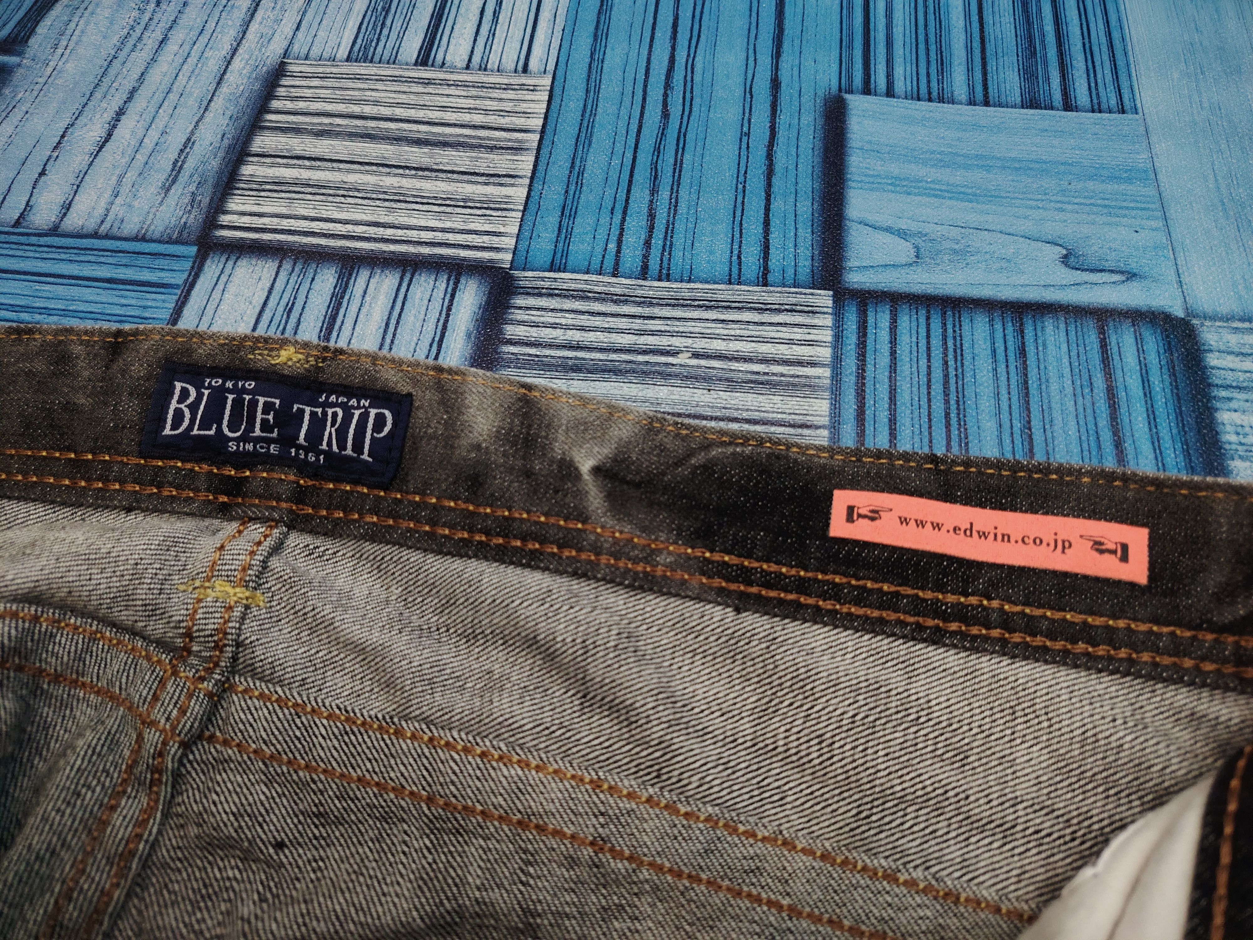 Who Decides War Japanese Edwin Flared Jeans Distressed Denim Size US 34 / EU 50 - 12 Thumbnail
