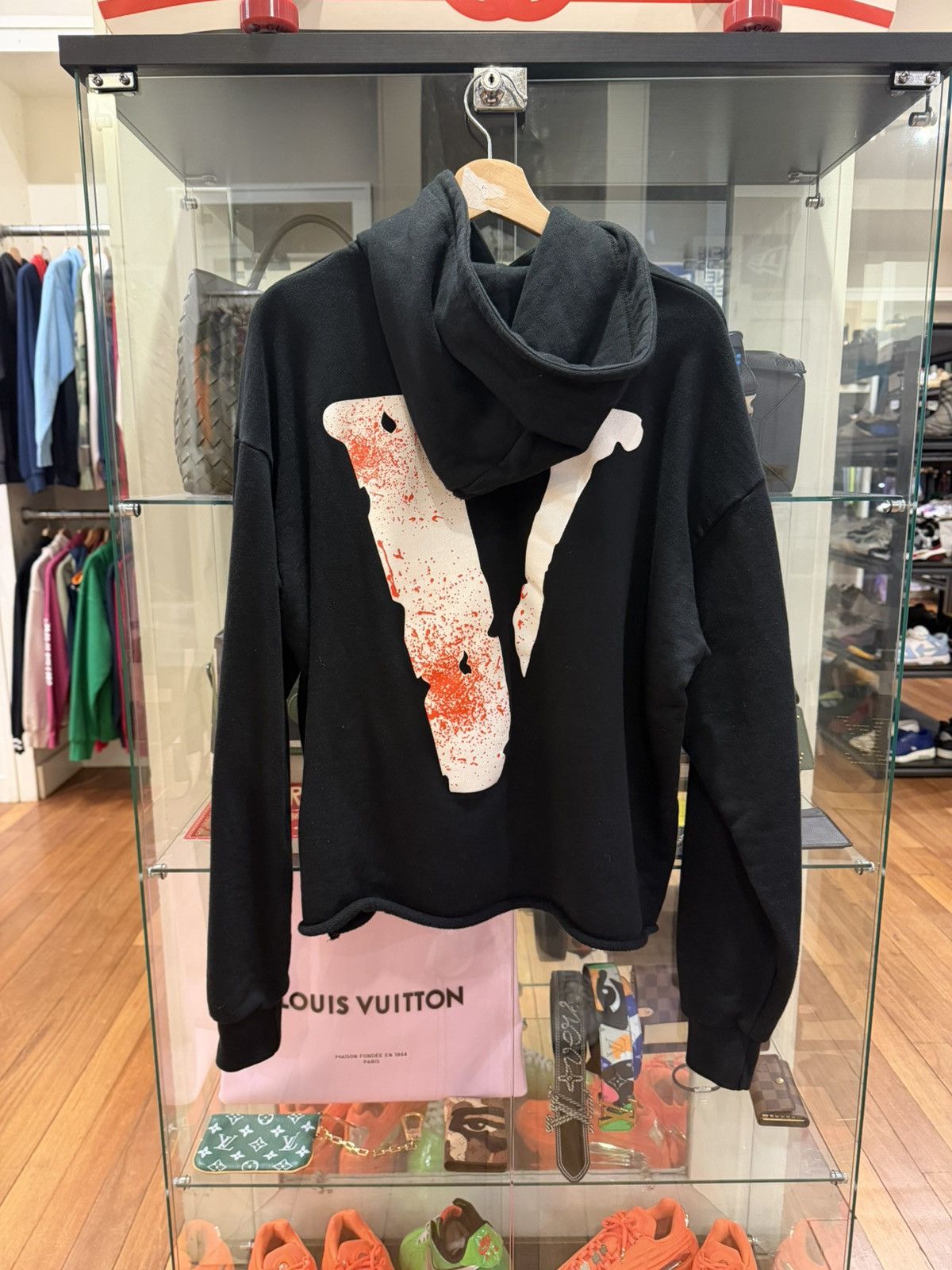 Vlone Vlone Friends Blood Slatter Hoodie Size US S / EU 44-46 / 1 - 2 Thumbnail