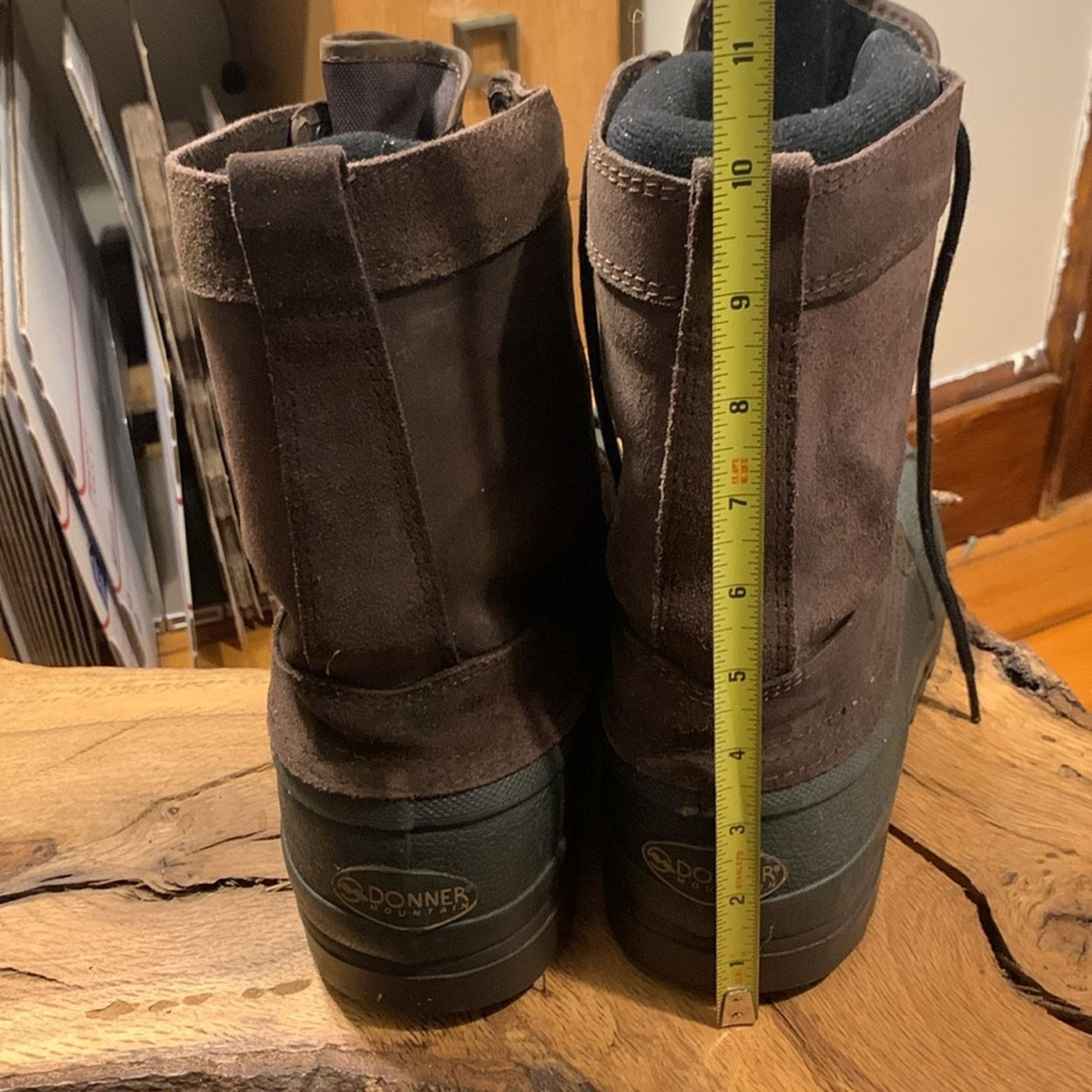 Vintage Donner Mountain steel shank 10” insulated work outdoor boots Size US 9 / EU 42 - 11 Thumbnail