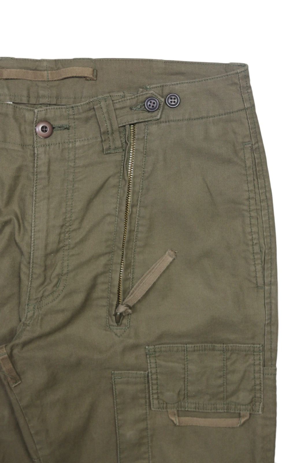 Japanese Brand PLYFORMEWORKS UTILITY CARGO PANTS Size US 33 - 5 Thumbnail