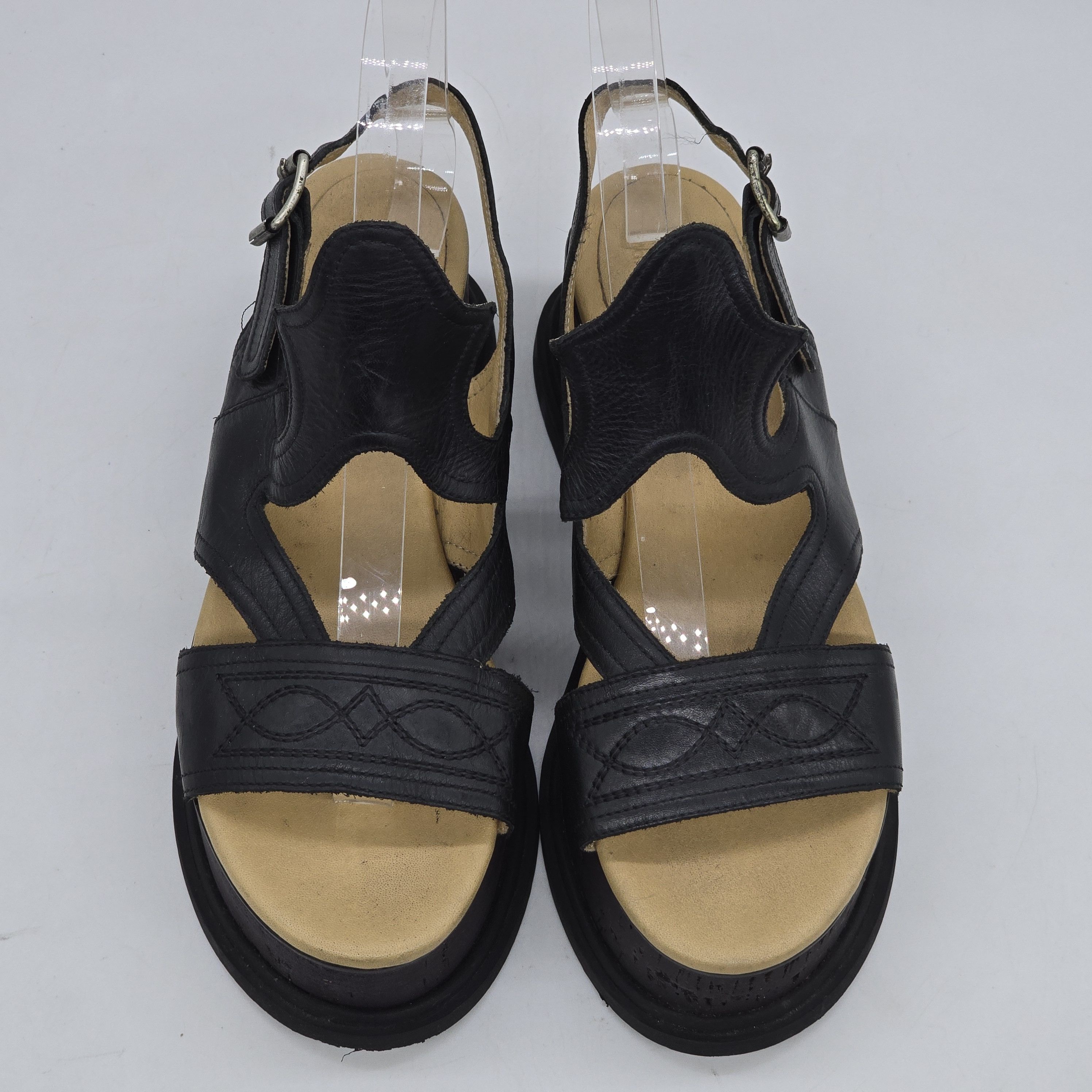 Maison Margiela Maison Margiela MM6 - Cut Out Platform Sandals Size US 6 / IT 36 - 4 Thumbnail