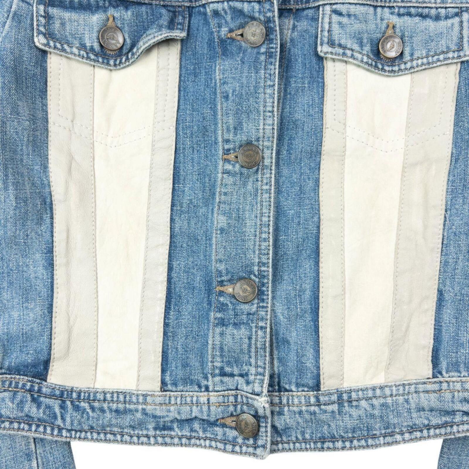 Other Vintage 2000s Armani Jeans Button Up Denim Jacket Womens M Size XL / US 12-14 / IT 48-50 - 5 Thumbnail