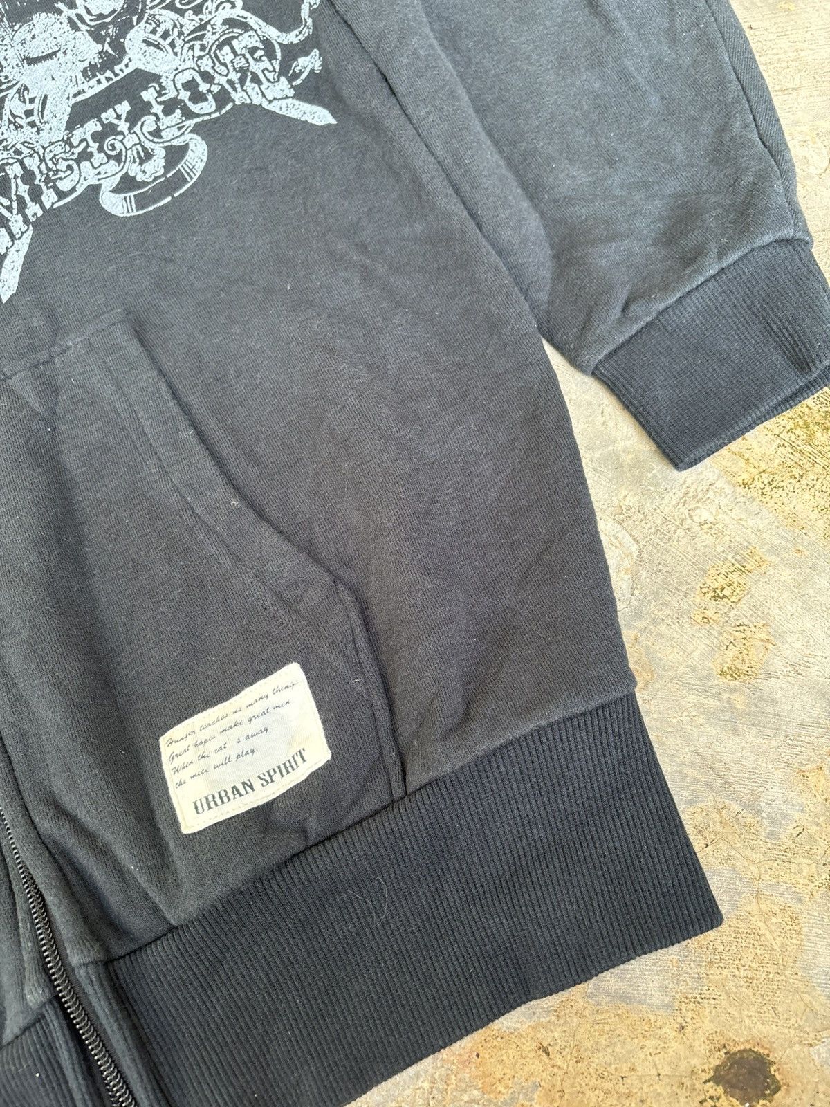 Hysteric Glamour Y2k Private Time Mistylove Skull Hoodie Size US L / EU 52-54 / 3 - 4 Thumbnail