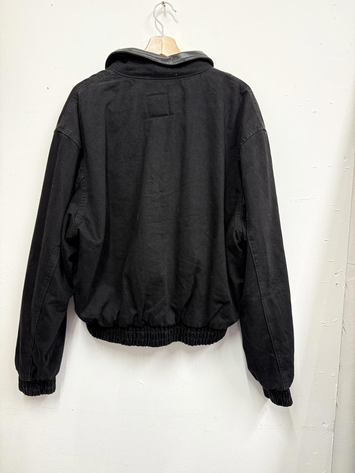 Zara ZARA Black Oversized Zip-Up Jacket with Large Pockets Size US L / EU 52-54 / 3 - 4 Thumbnail