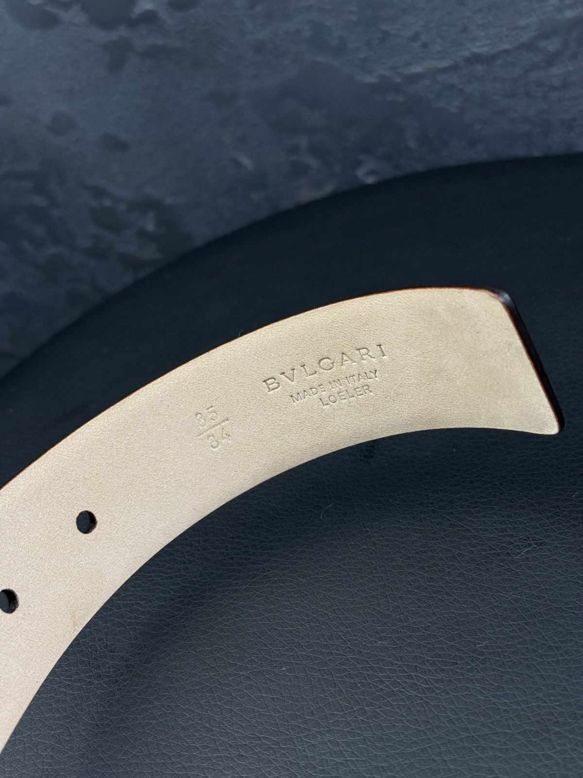 Bvlgari BVLGARI Leather Belts Italy Designer Luxury New Size ONE SIZE - 4 Thumbnail