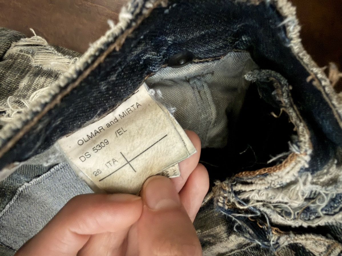 Rick Owens rick owens fw08 acid wash banana cut Size US 26 / EU 42 - 4 Thumbnail