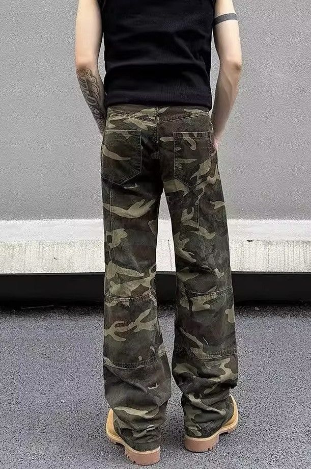 Japanese Brand × Jean Camo Cargo Graphic Pants Size US 30 / EU 46 - 4 Thumbnail