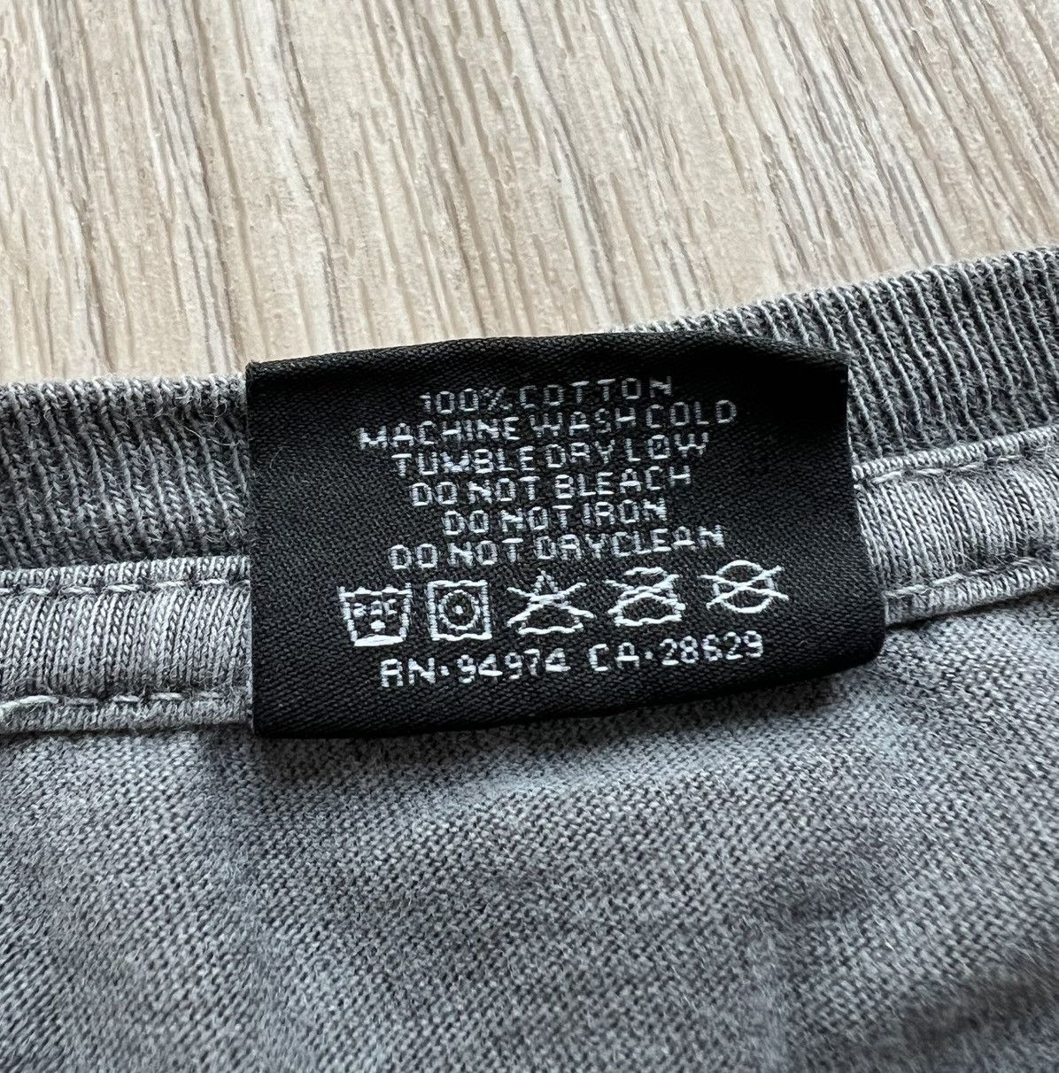 Stussy × Vintage Vintage Stussy Washed Dray Long Sleeve Back Big Logo Size US L / EU 52-54 / 3 - 9 Thumbnail