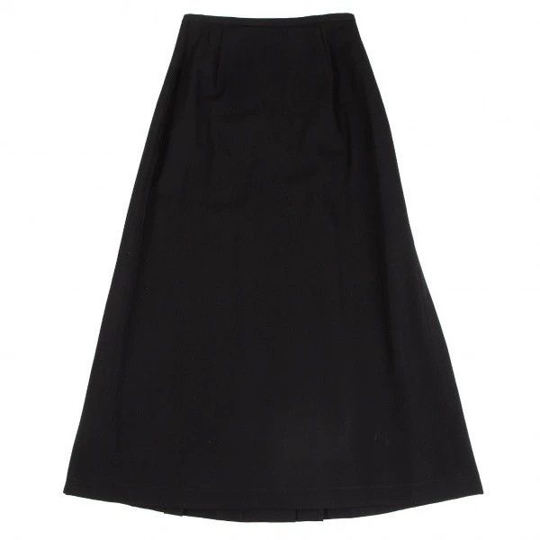 Comme des Garcons Comme des Garcons size M Retro black pleated overskirt Size 23" - 3 Thumbnail