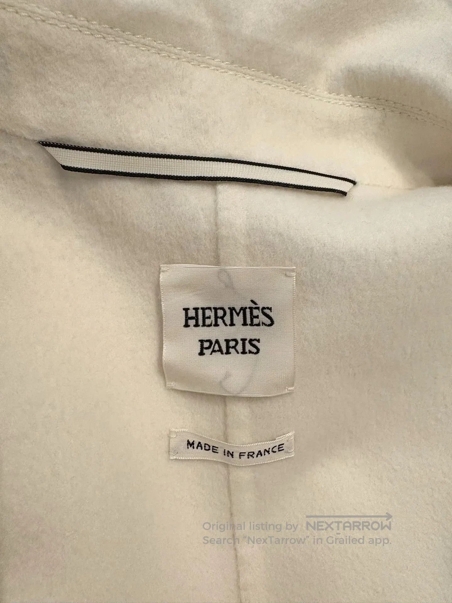 Hermes Hermes Long Woolen Coat. Size US XXS / EU 40 - 4 Thumbnail
