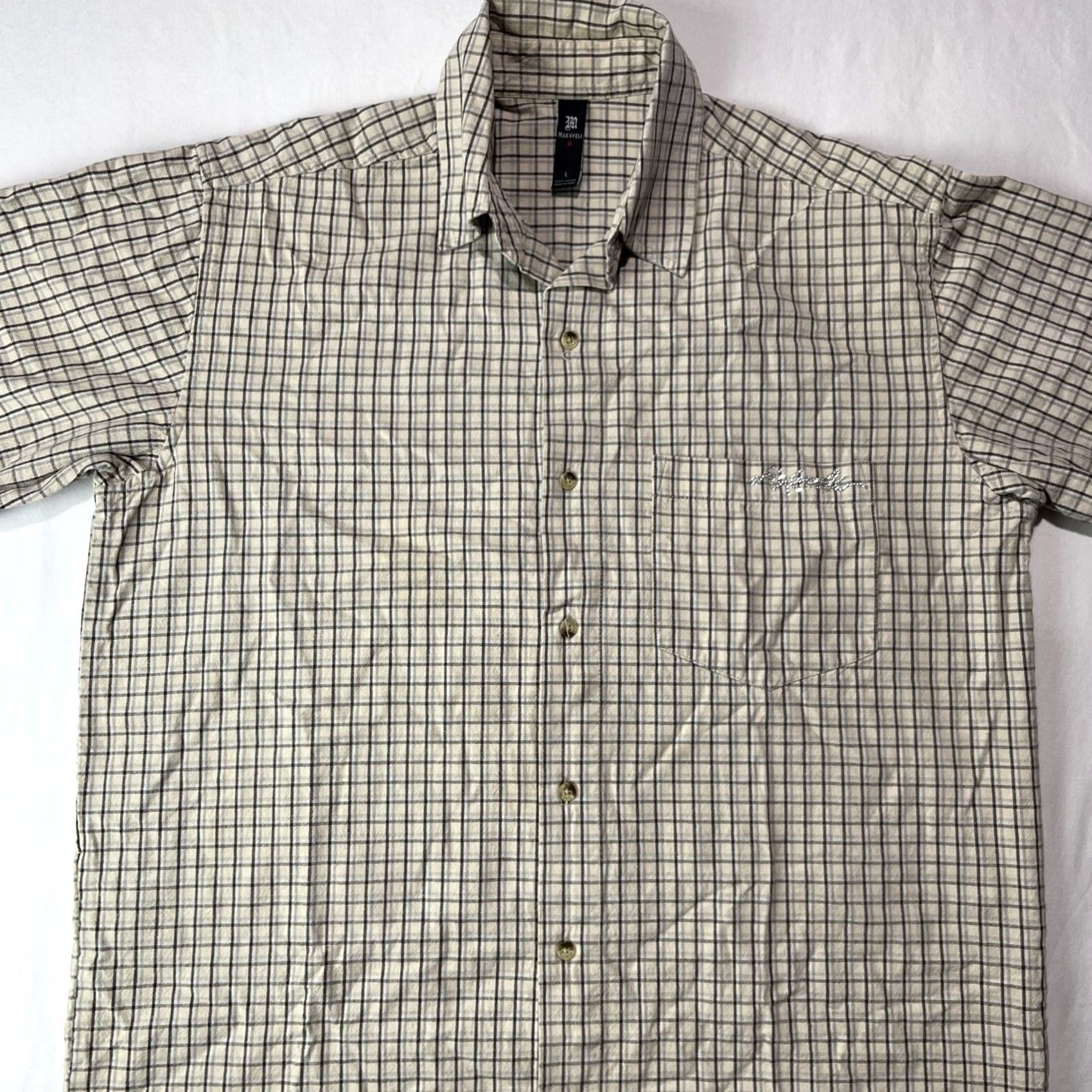 Vintage Makaveli 2pac Tupac Shakur Casual Shirt Button Up Men’s L Size US L / EU 52-54 / 3 - 4 Thumbnail
