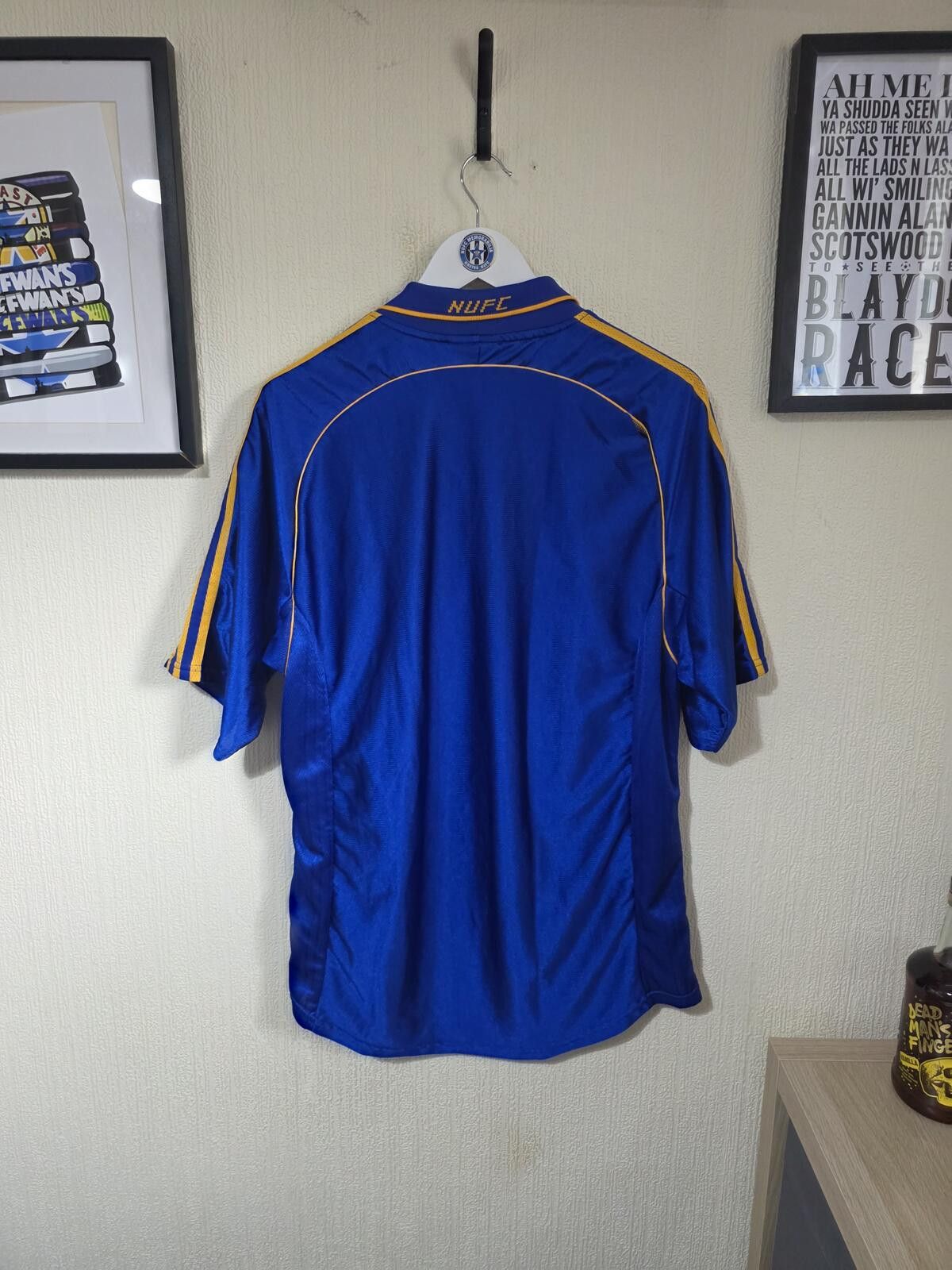Adidas Newcastle United 1998/99 Adidas away shirt - Large Size US L / EU 52-54 / 3 - 5 Thumbnail