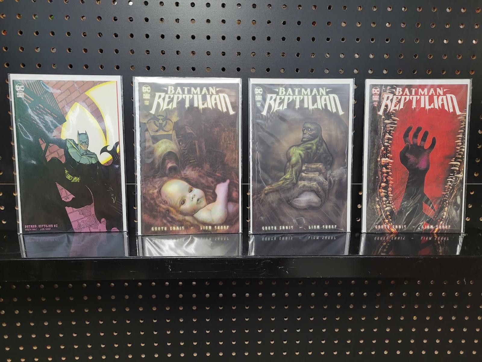 DC Comics Batman: Reptilian #1-4 Set - DC Black Label (Ennis/Sharp) Size ONE SIZE - 1 Thumbnail