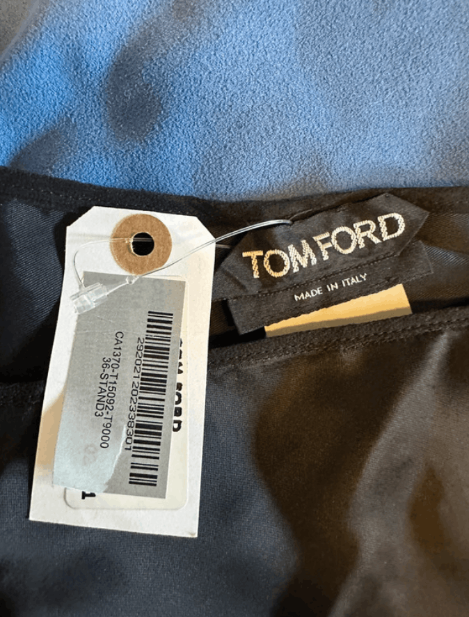 Tom Ford Tom Ford Top Silk Tank Shirt Crop Blouse 2000s EX0135 Size S / US 4 / IT 40 - 2 Thumbnail
