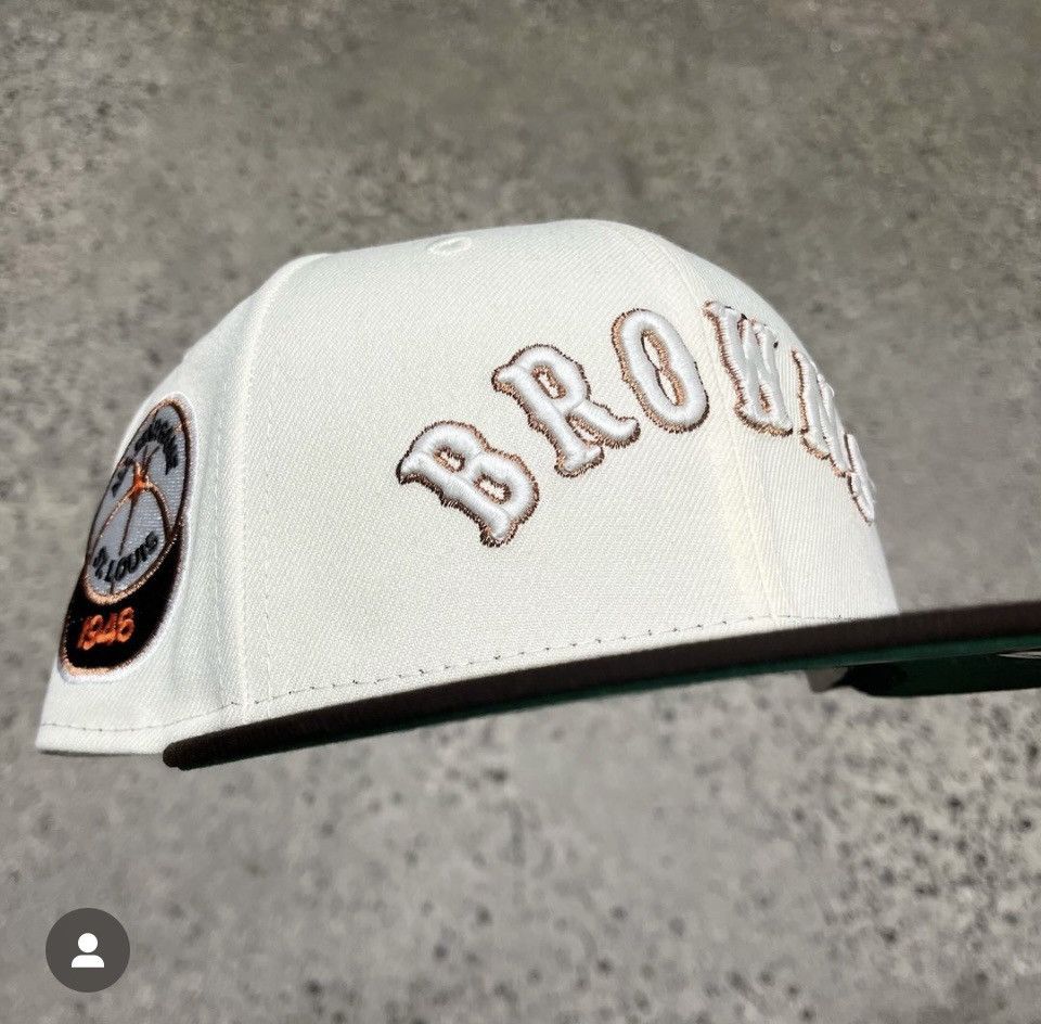 image of Hat Club Noho Exclusive St. Louis Browns 1948 All Star Game in White, Men's