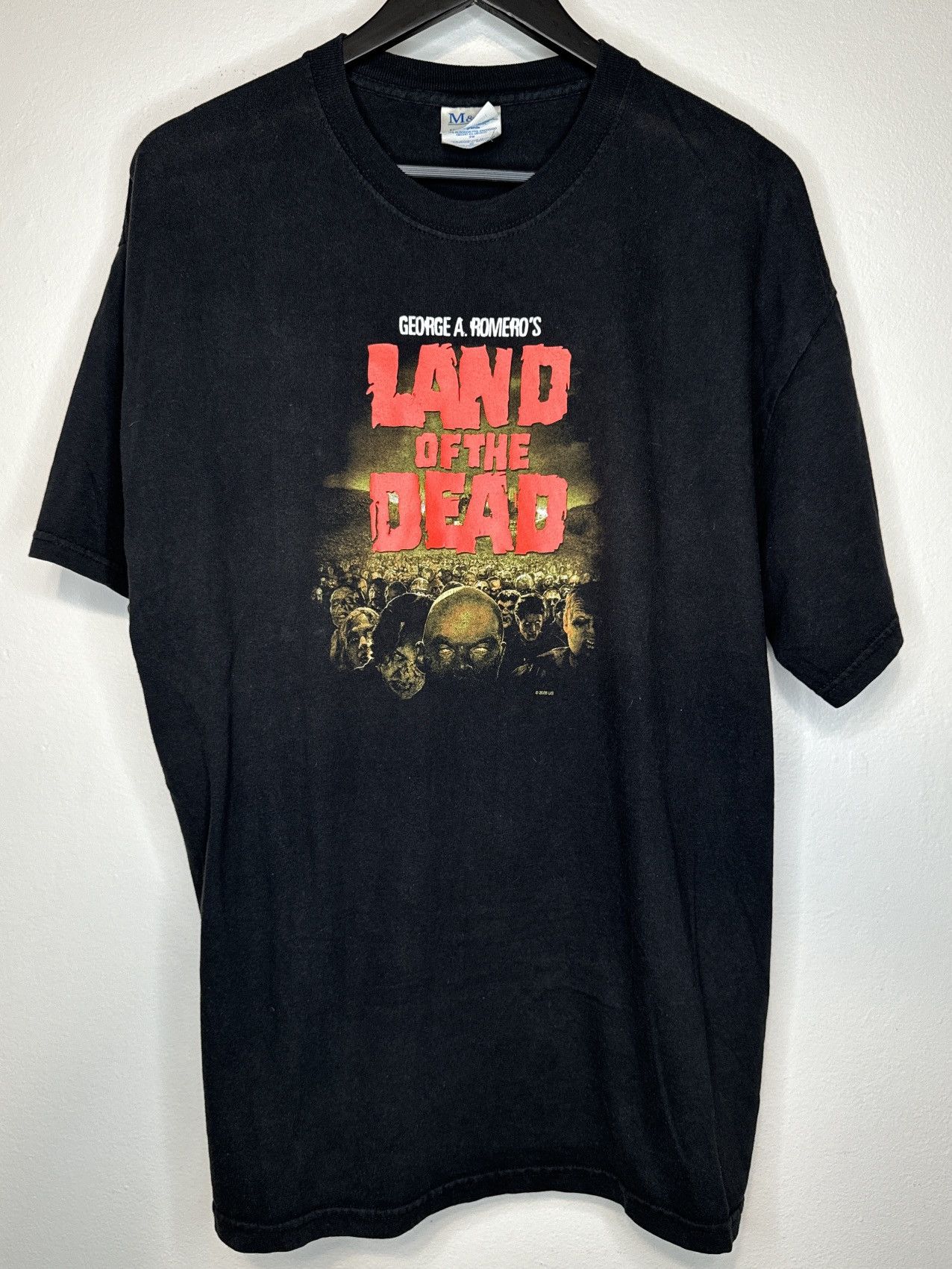 Vintage Vintage 2005 George Romero Land Of The Dead Movie Promo Tee Size US XL / EU 56 / 4 - 1 Thumbnail