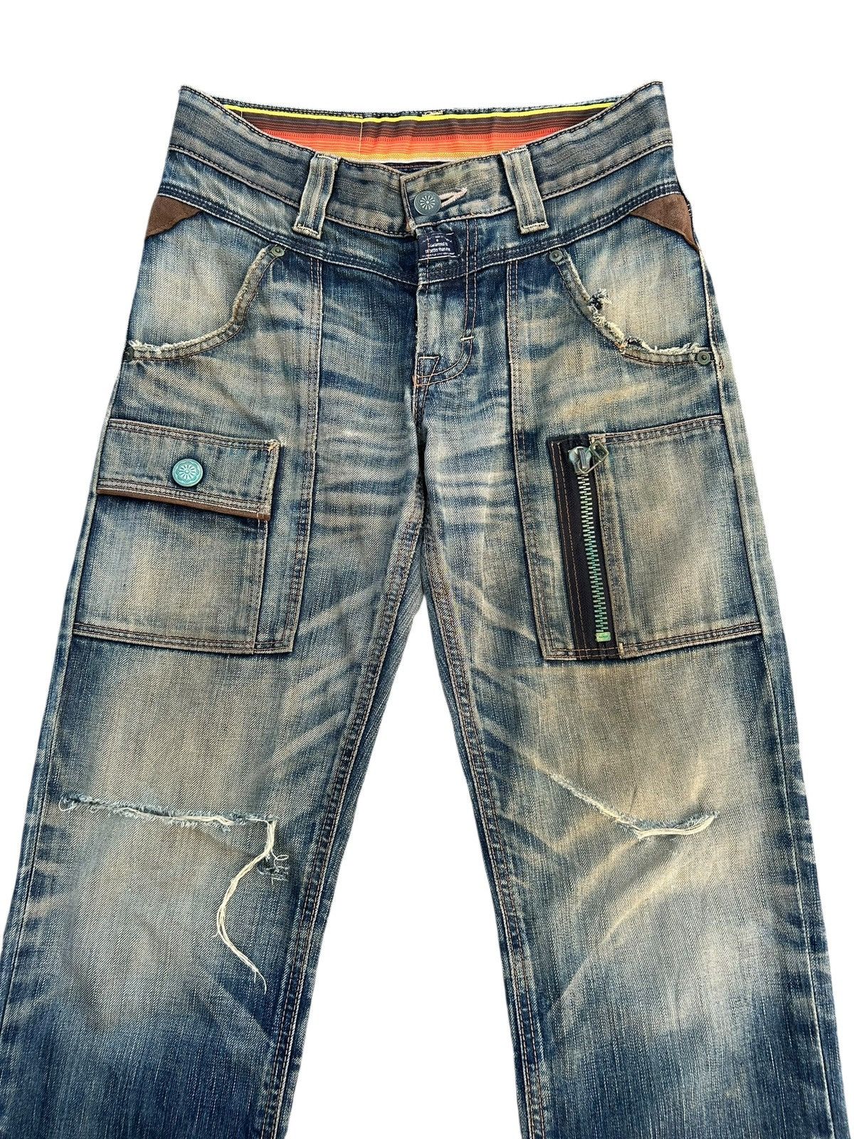 Kapital Thrashed Rusty Vintage Edwin Denim Jeans Size US 29 - 25 Thumbnail