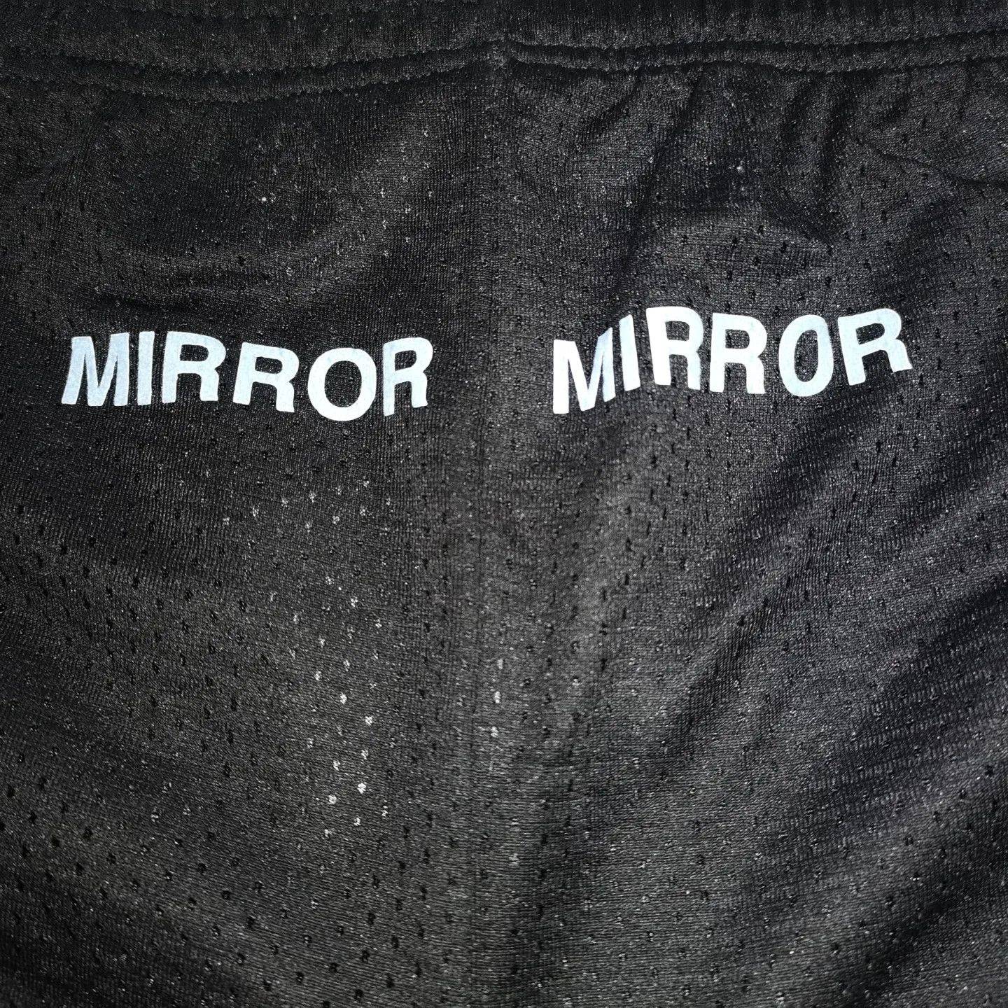 Off-White × Virgil Abloh Off white black heavy spray diagonal mesh shorts Size US 31 - 5 Thumbnail