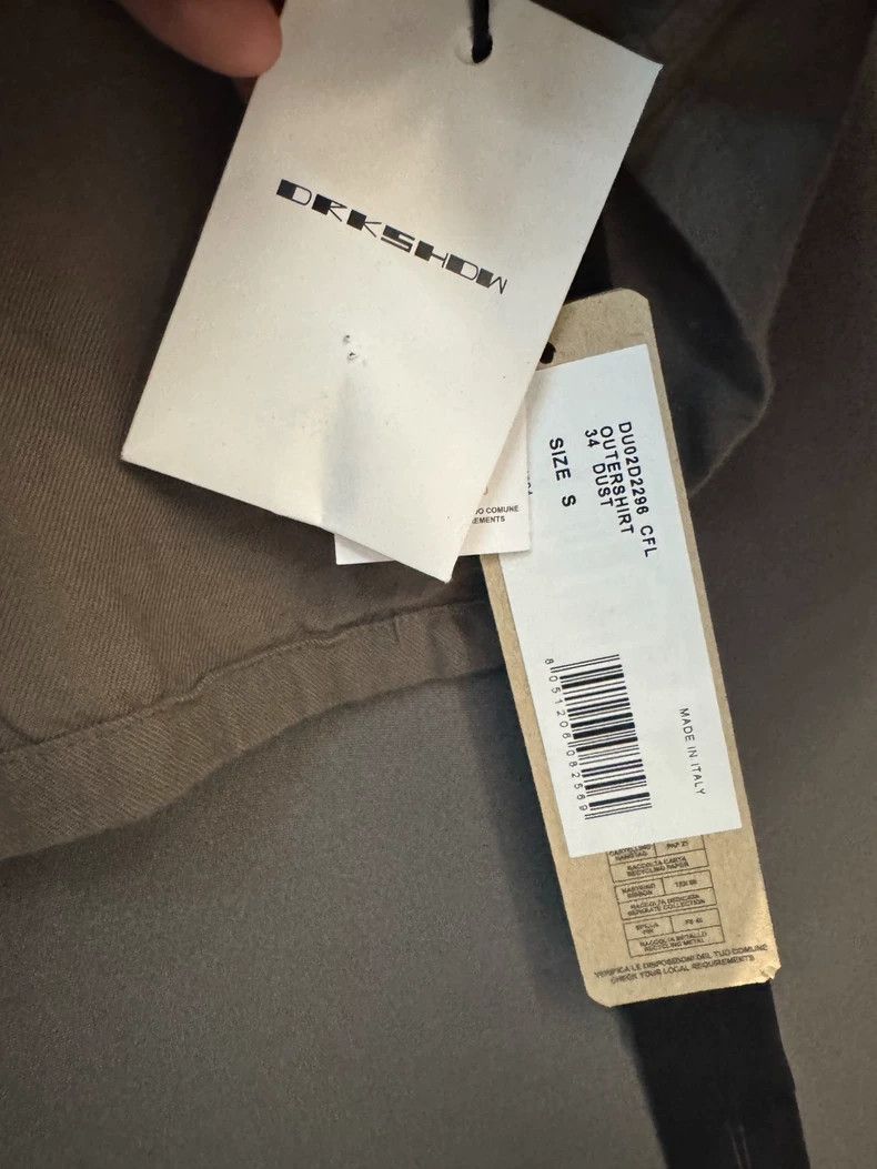 Rick Owens Rick Owens Brown lapel pocket long sleeve jacket 2504-Nexta Size US S / EU 44-46 / 1 - 3 Thumbnail