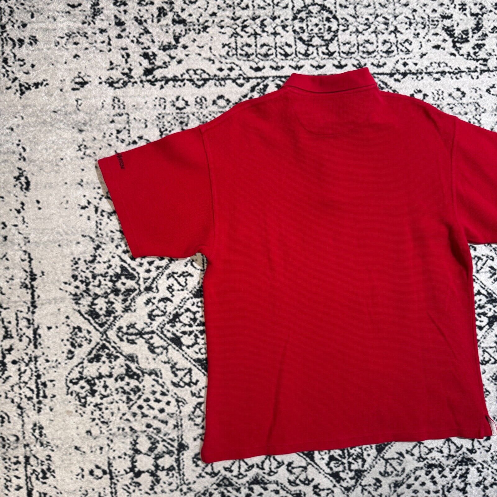 Vintage × Yves Saint Laurent Vintage Yves Saint Laurent Red Cotton Polo Shirt Size XL Size US XL / EU 56 / 4 - 9 Thumbnail